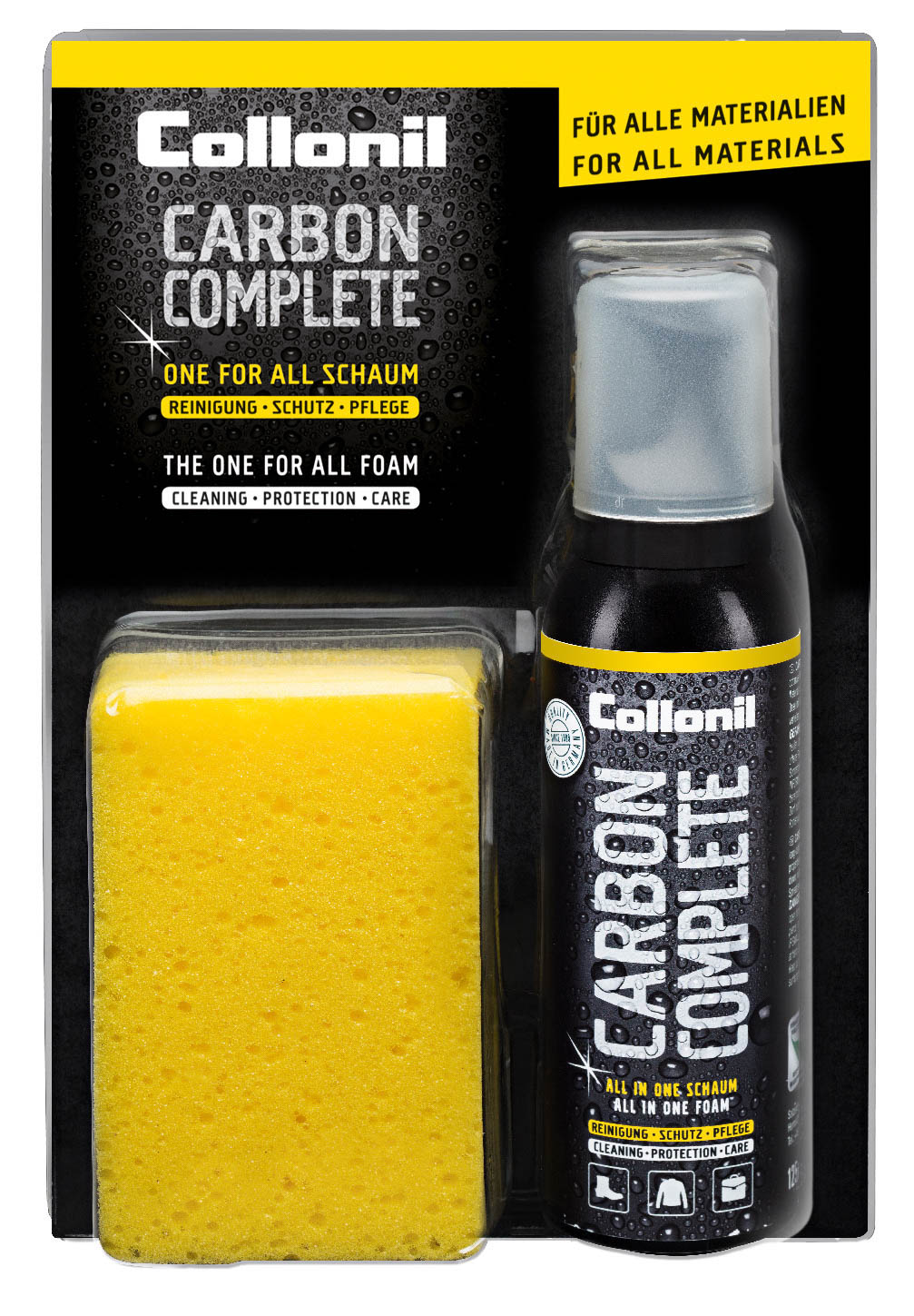 Collonil Carbon Complete, Reinigung+Imprägnierung+Pflege, Set, 125 ml