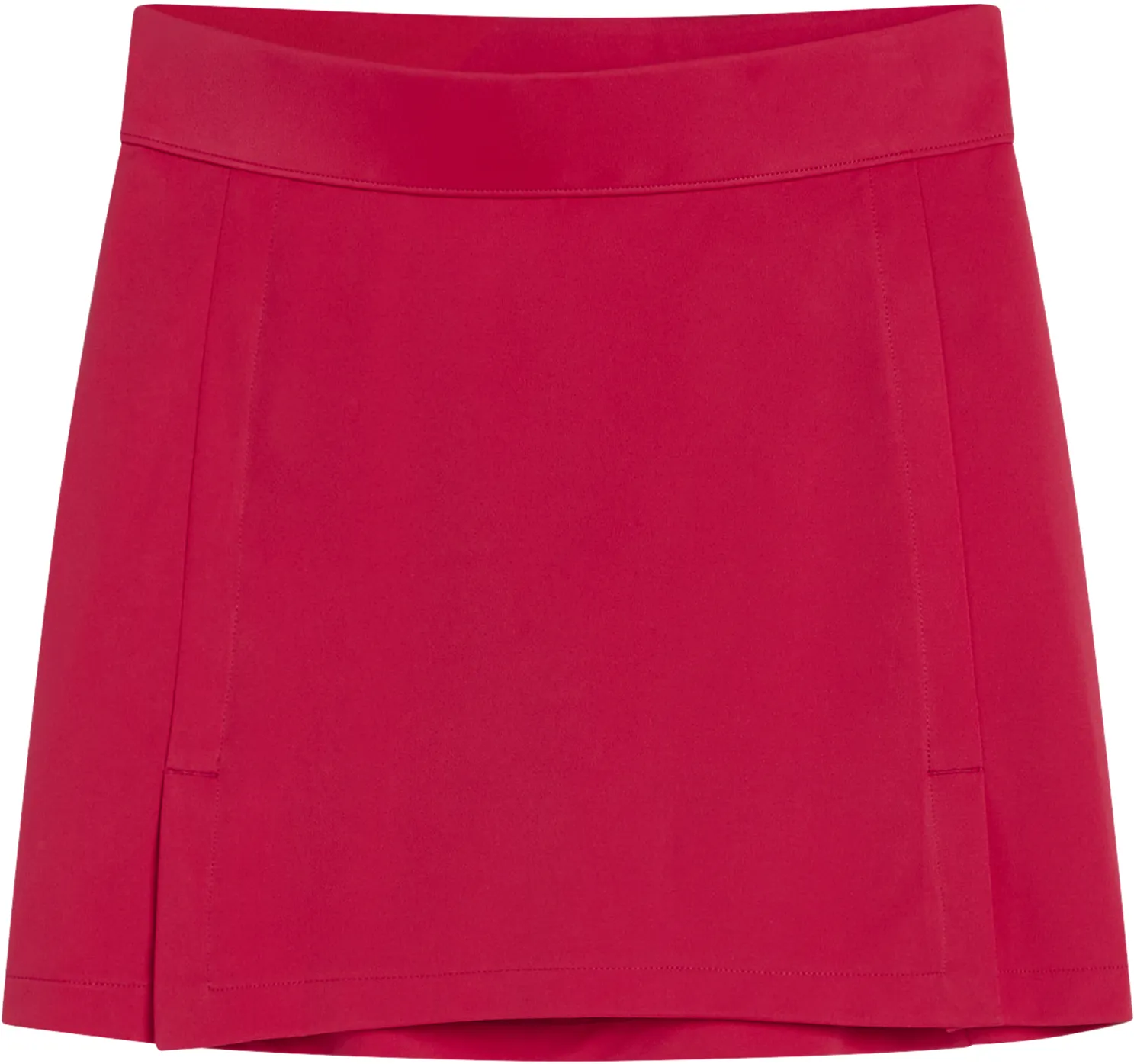 J.Lindeberg Amelie TX Jersey Mid Skirt, rosa/rot