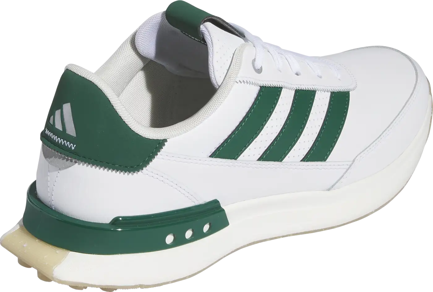 adidas S2G SL Leather 2024 Golfschuh, weiß/grün