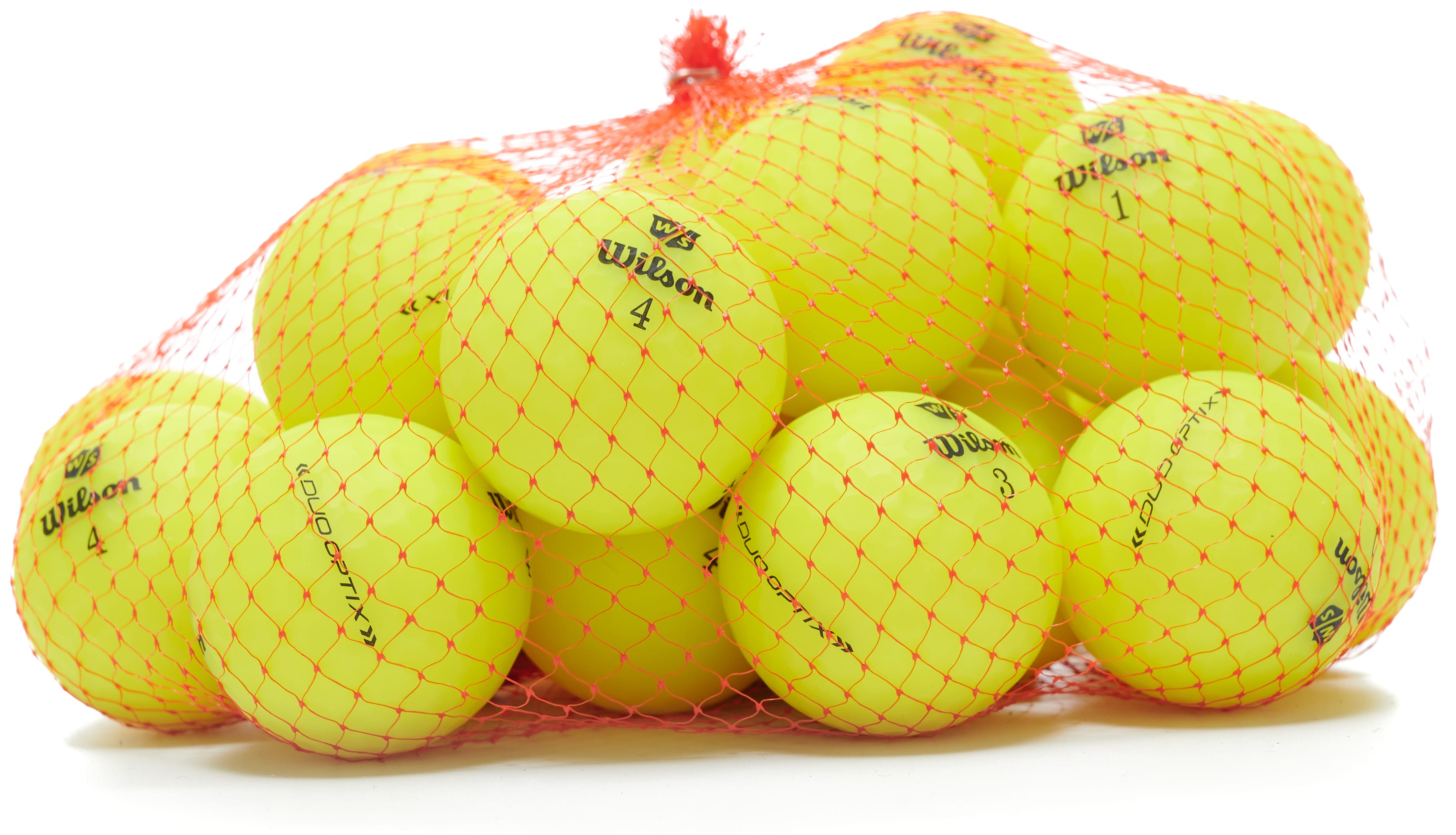 Wilson Staff DUO Soft Optix Golfbälle, yellow