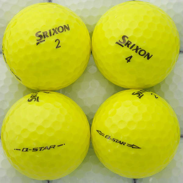 50 Srixon Q-STAR (AD333) Lakeballs, yellow