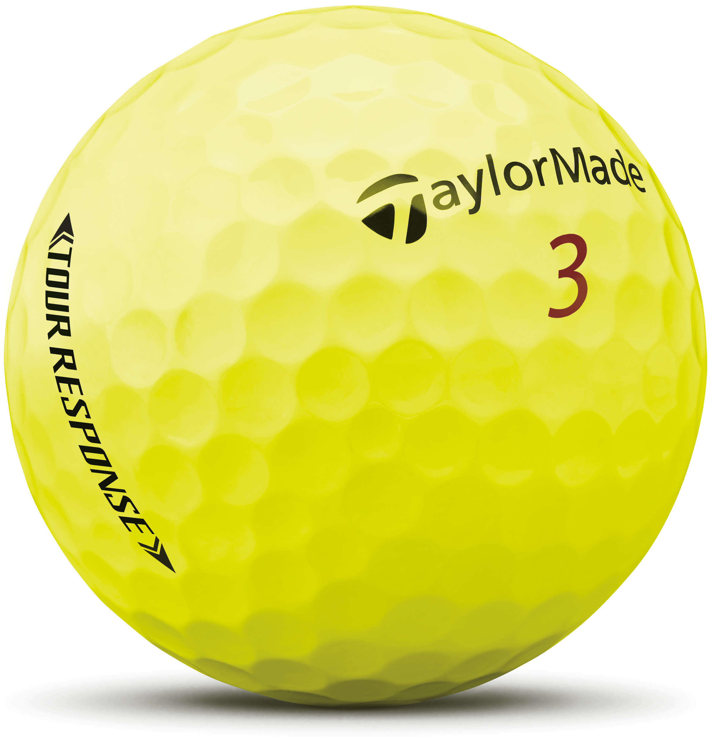 TaylorMade Tour Response Golfbälle, yellow