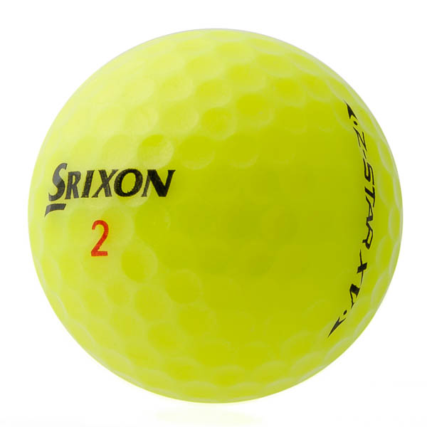 25 Srixon Z-STAR-XV Tour Lakeballs, yellow