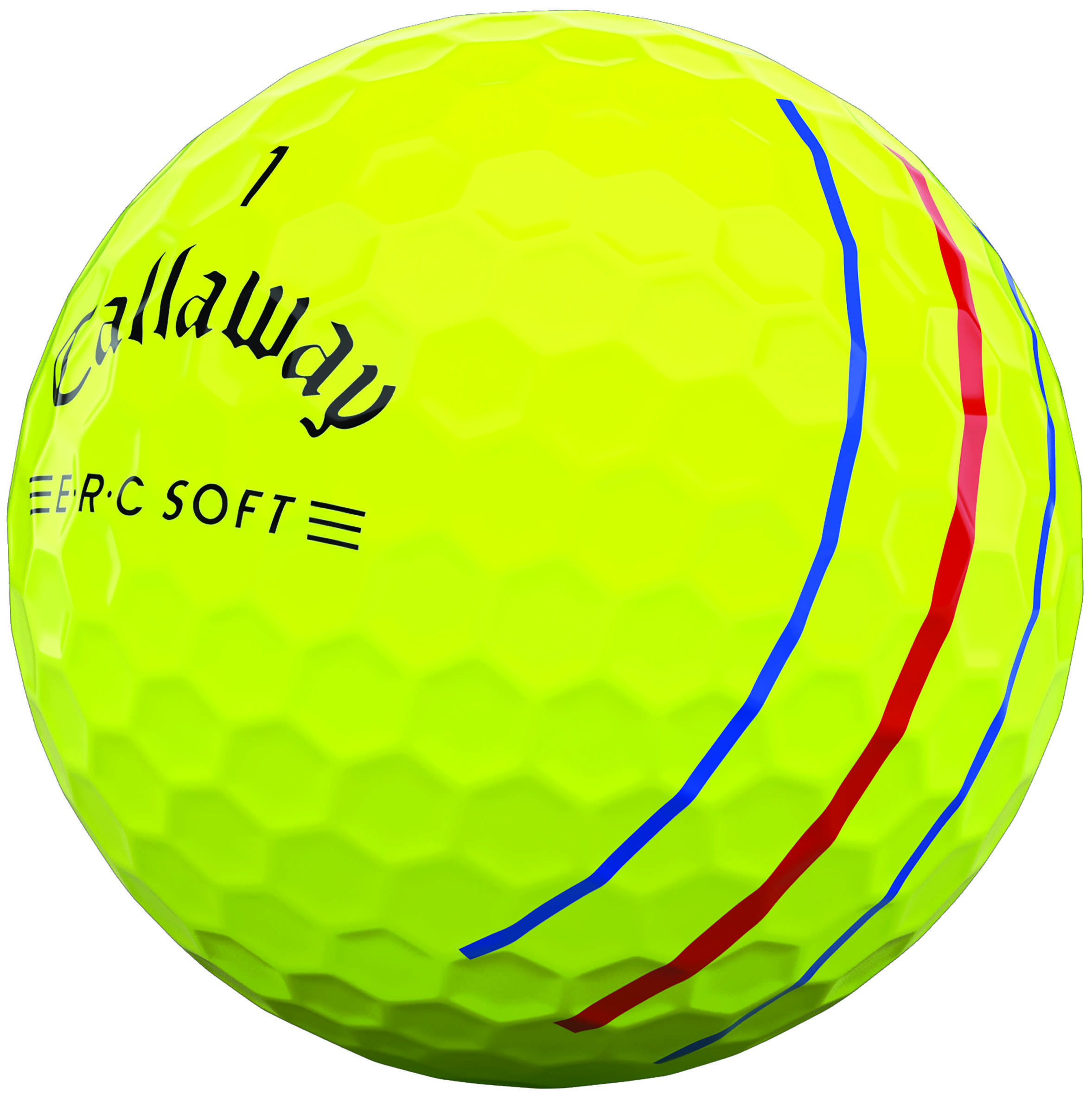 Callaway E.R.C Soft Golfbälle, yellow