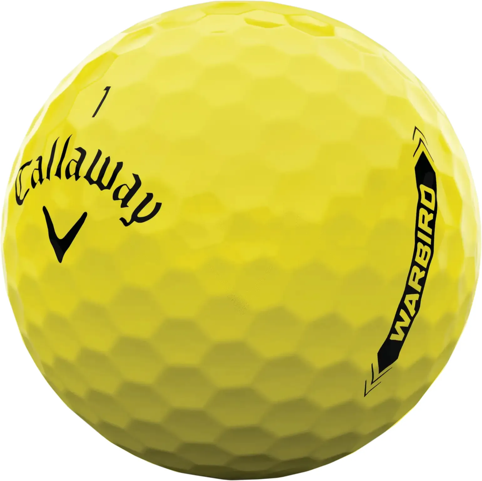 Callaway Warbird Golfbälle, yellow