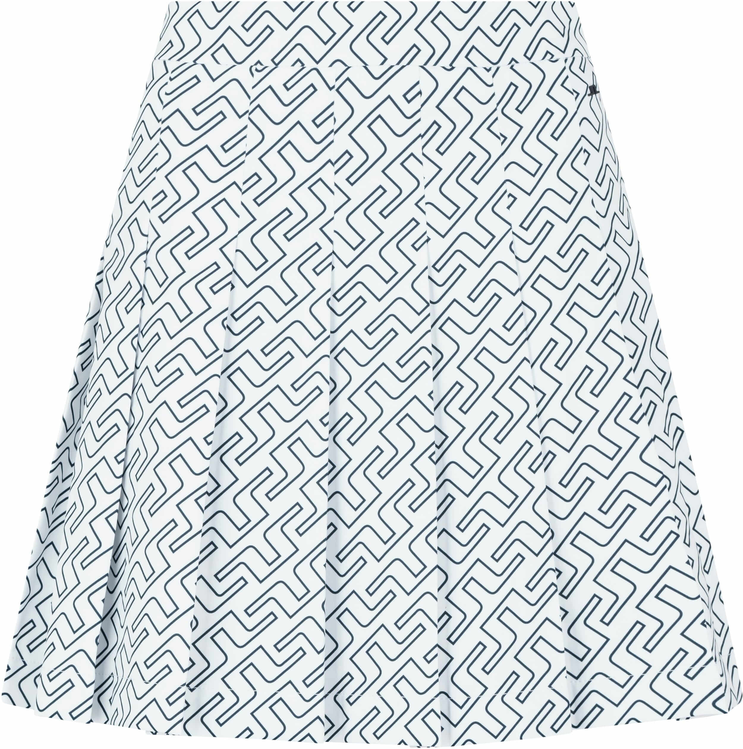 J.Lindeberg Adina Print Golf Skirt, navy/white