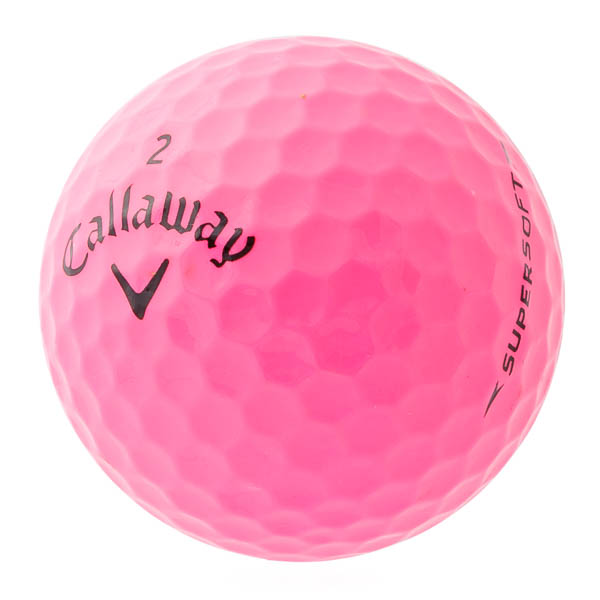 50 Callaway Supersoft Lakeballs, pink