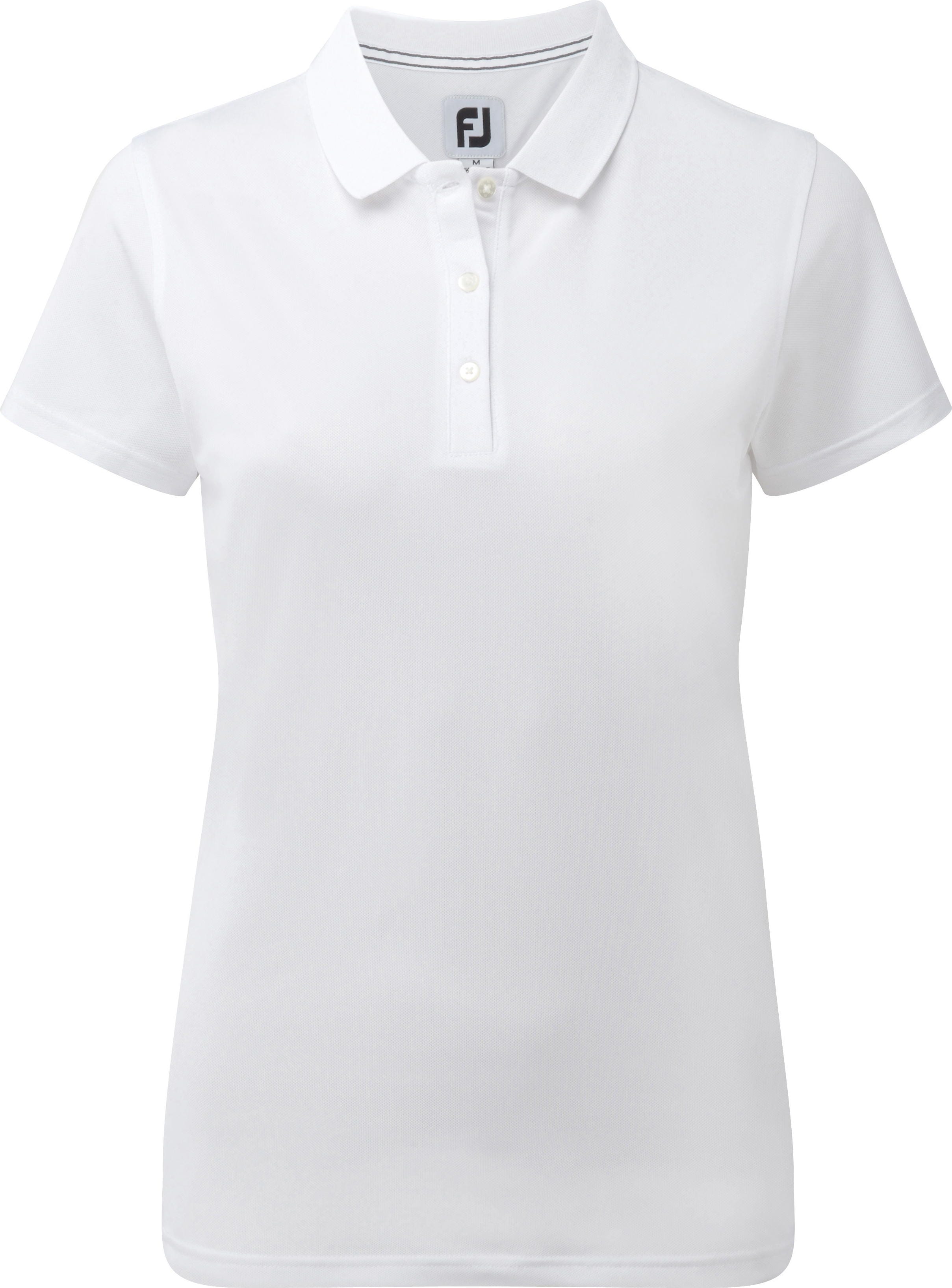 FootJoy Stretch Pique Solid Polo, white