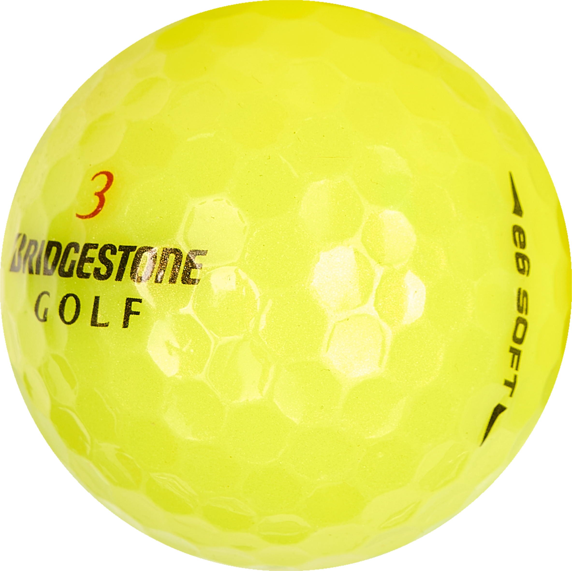 25 Bridgestone e6 Soft Lakeballs, Yellow