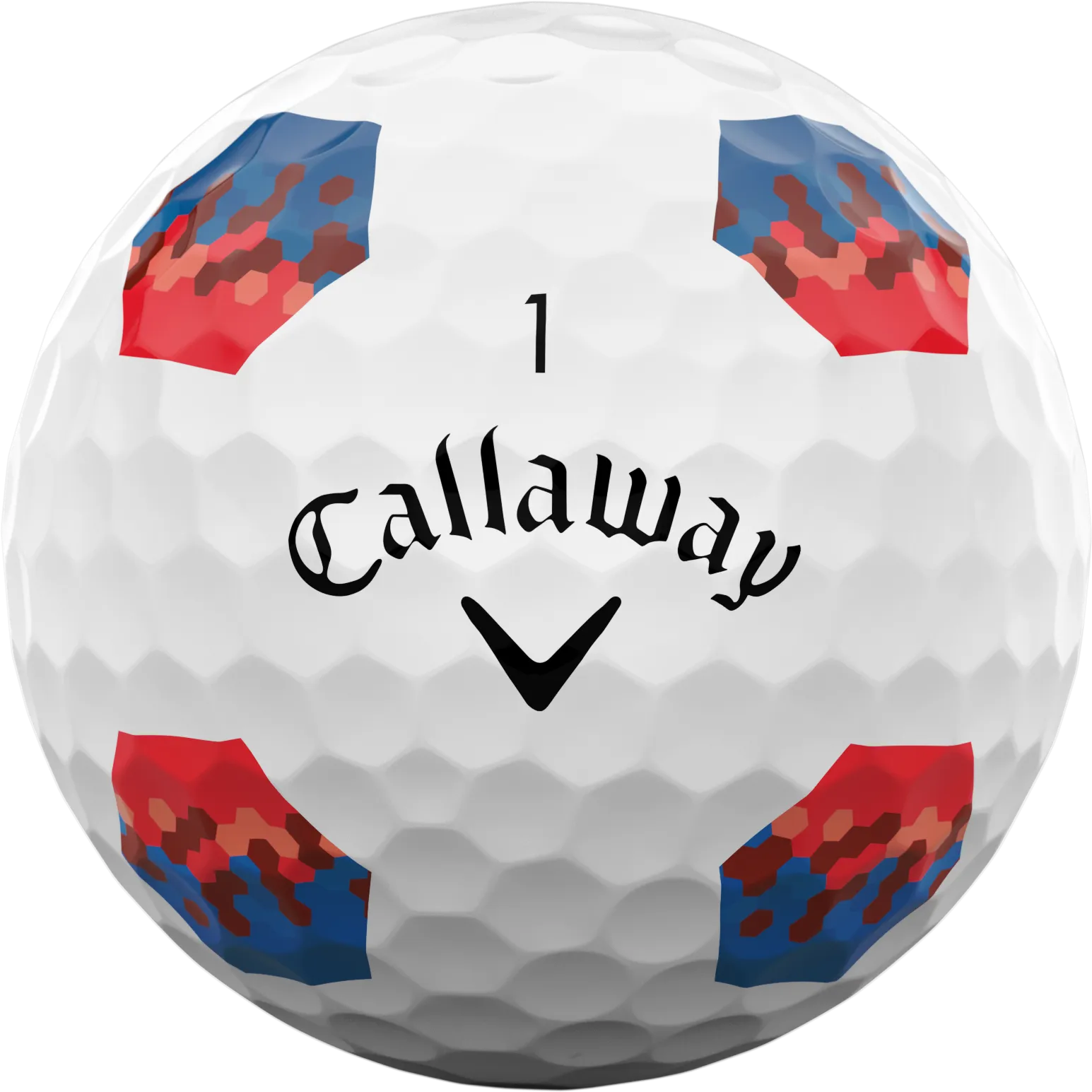 Callaway Chrome Soft TruTrack Golfbälle, weiß