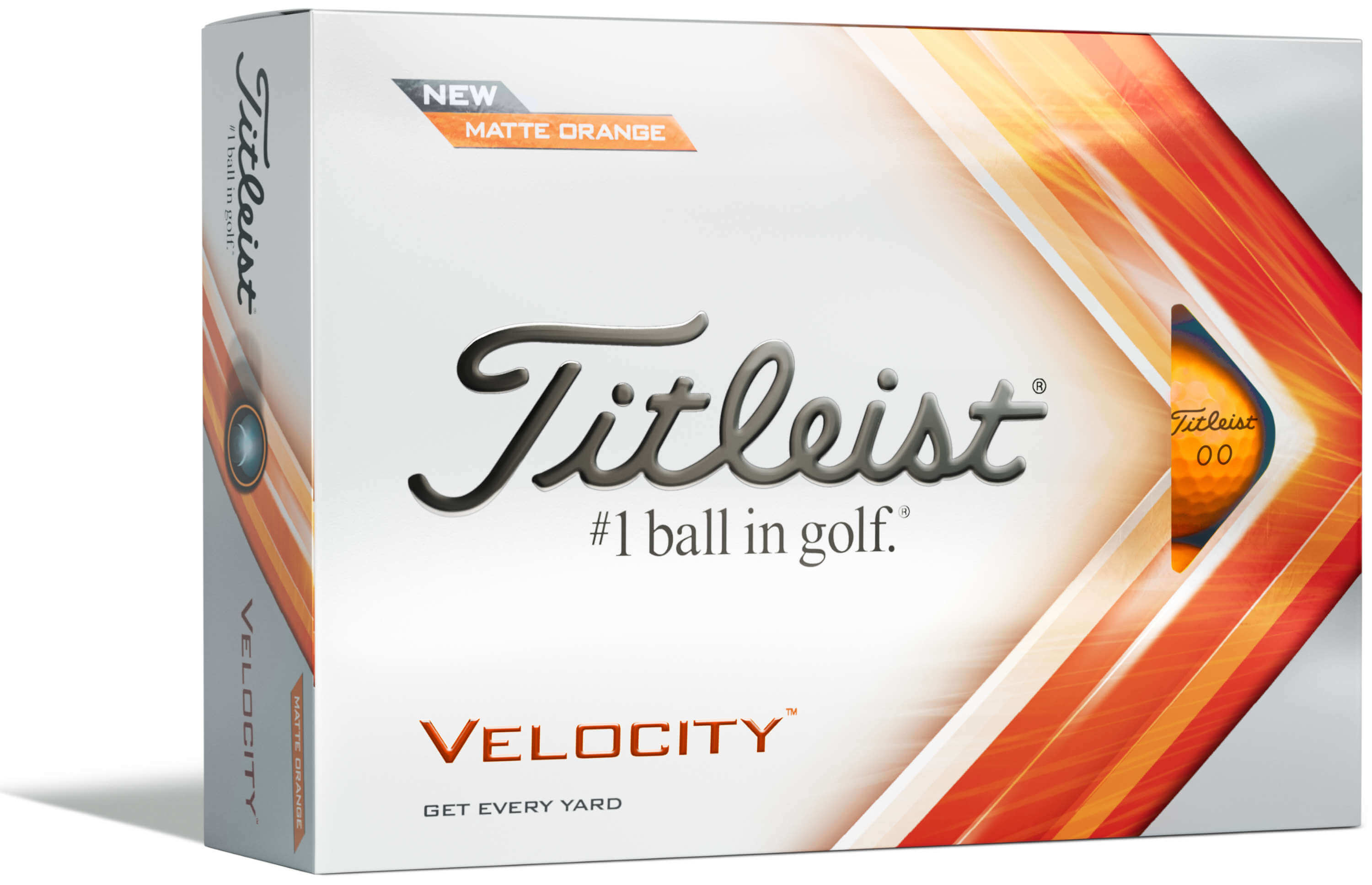 Titleist Velocity Golfbälle, orange