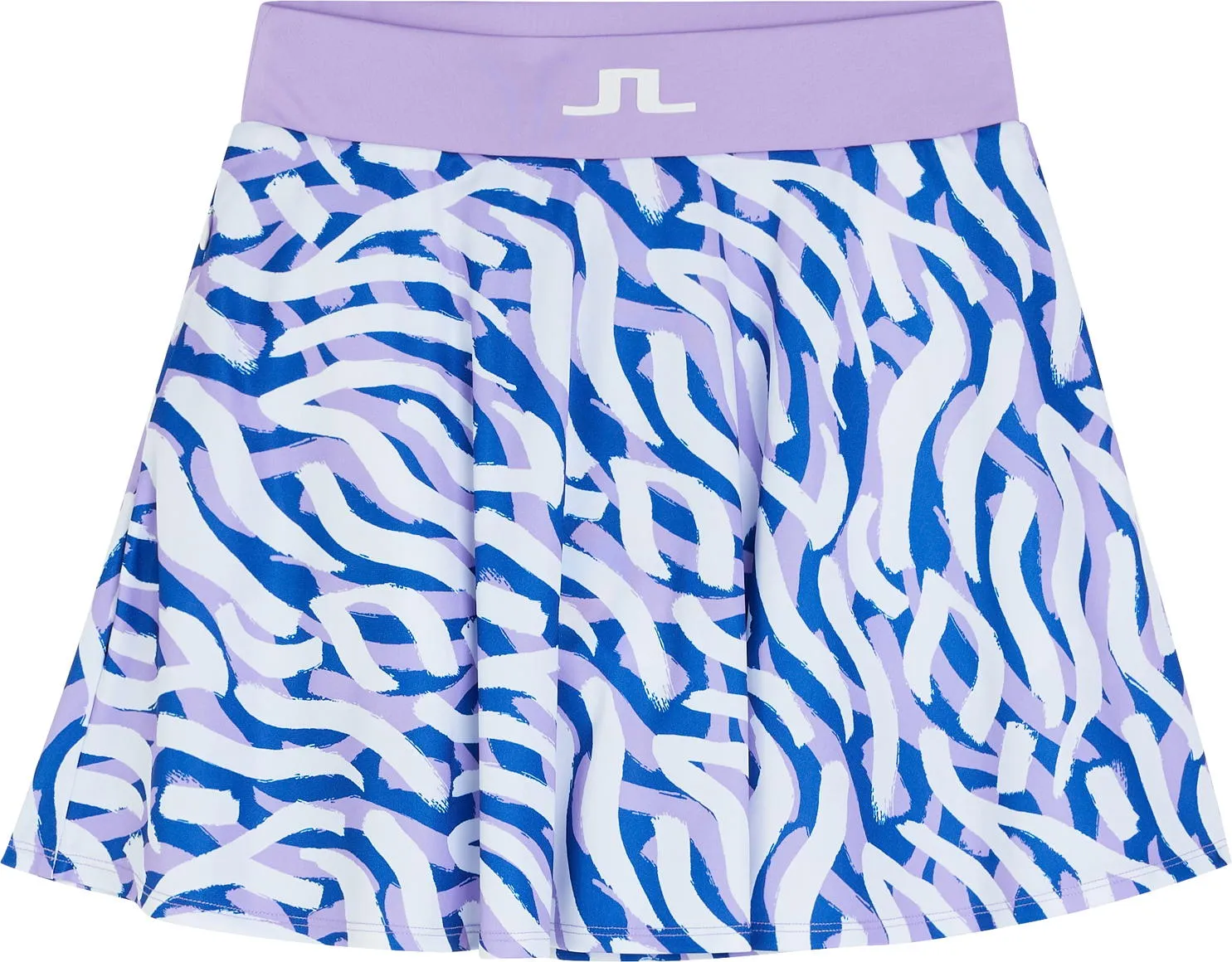 J.Lindeberg Joline Print Skirt, purple/sand/white