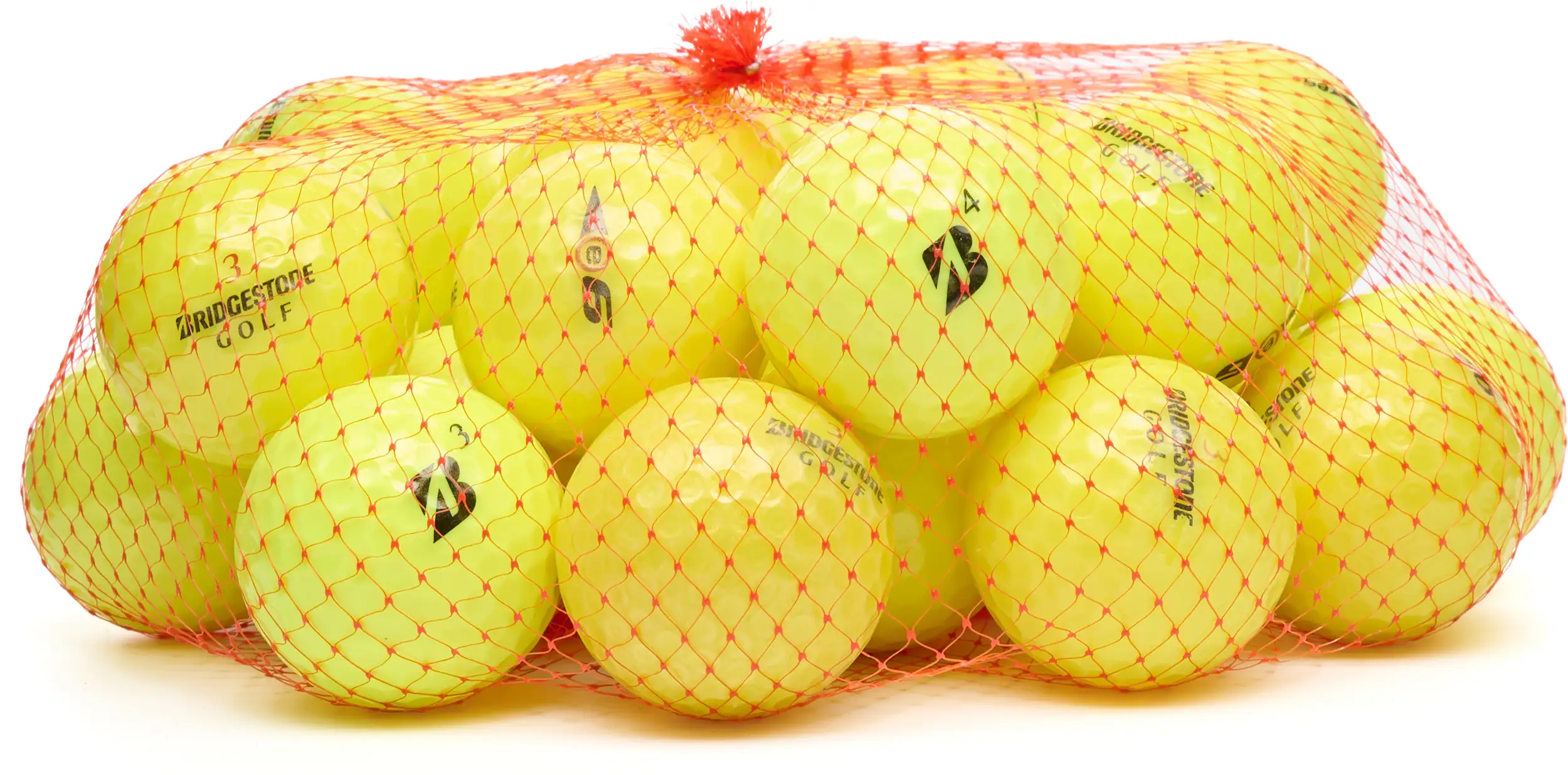 25 Bridgestone e6 Lakeballs, yellow