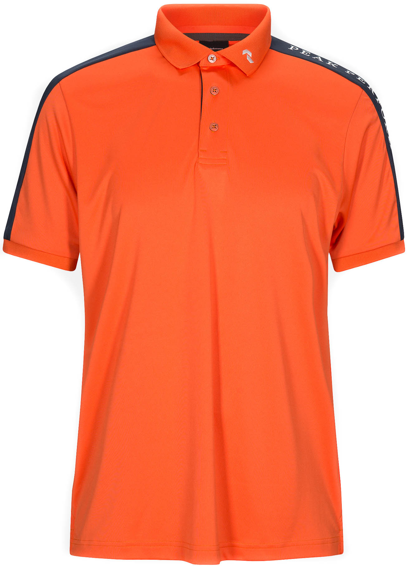PeakPerformance Player Polo, aglow/blue shadow