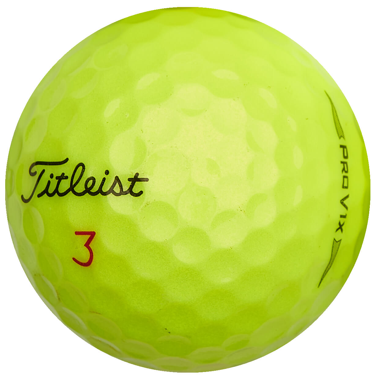 25 Titleist Pro V1x Lakeballs, yellow