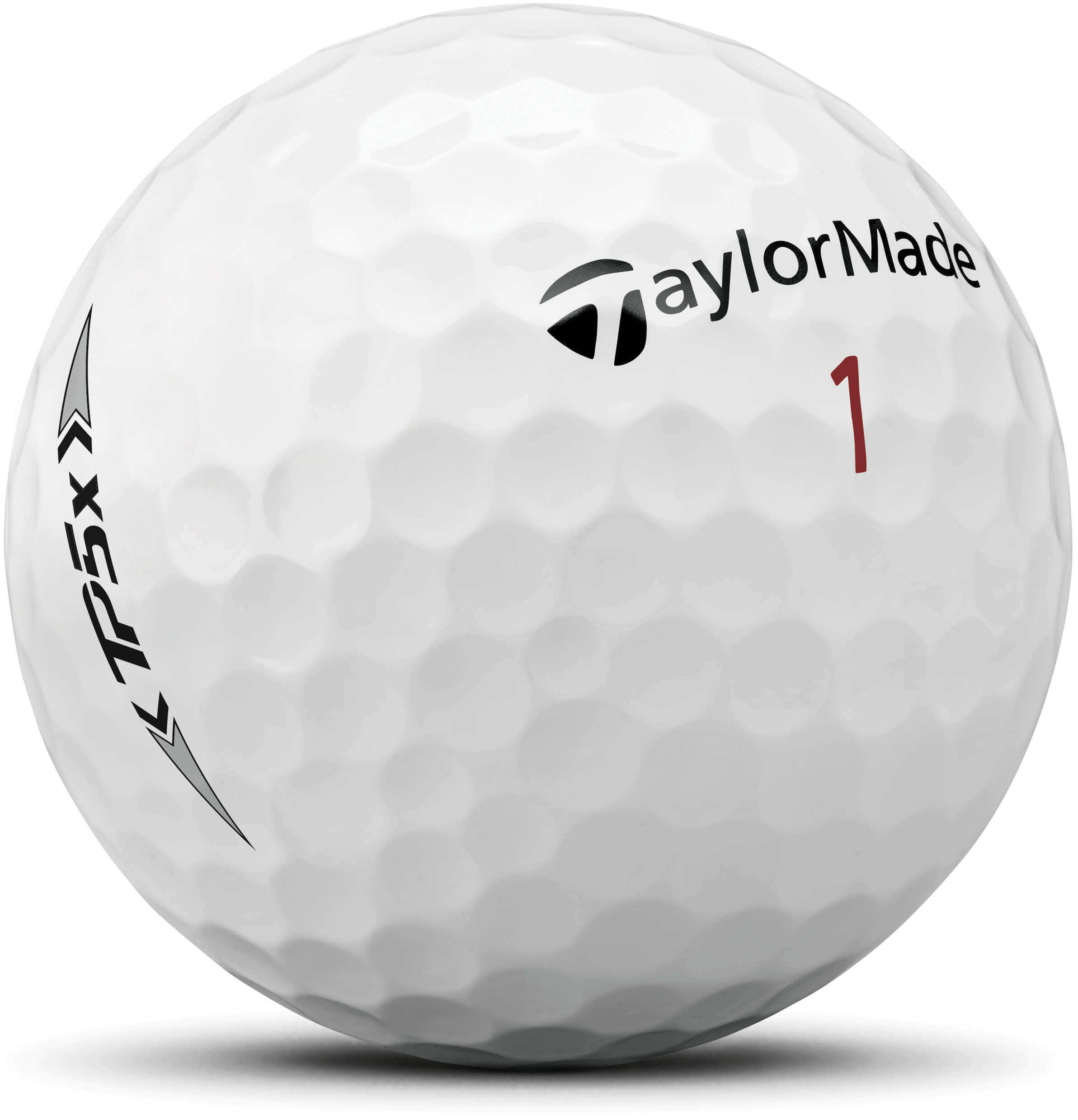 TaylorMade TP5x Golfbälle, white 3er Sleeve