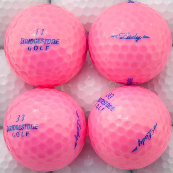 25 Bridgestone Lady Precept Lakeballs, pink