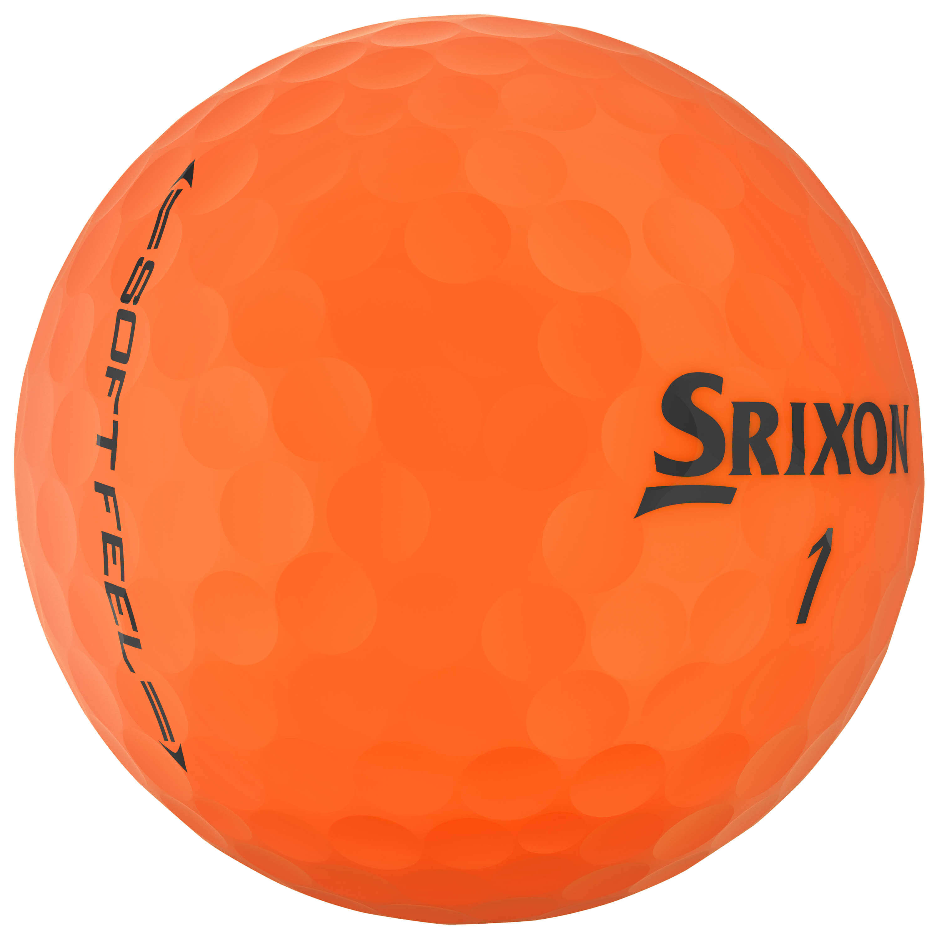 Srixon Soft Feel Golfbälle, orange