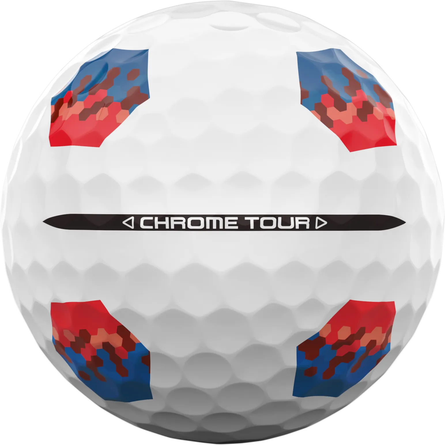 Callaway Chrome Tour TruTrack Golfbälle, weiß