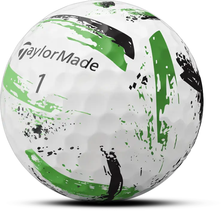 TaylorMade SPEEDSOFT INK Golfbälle, grün