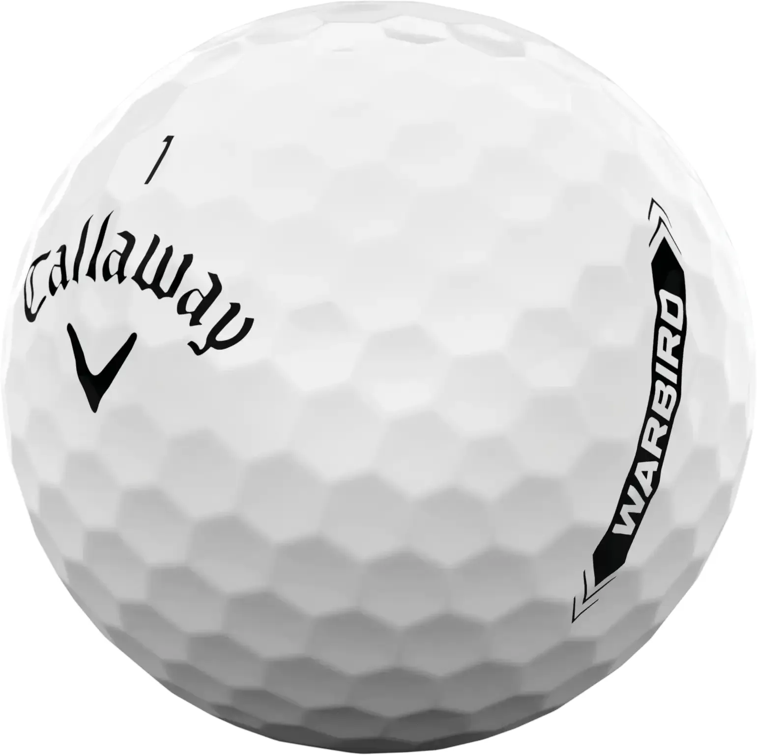 Callaway Warbird Golfbälle, white