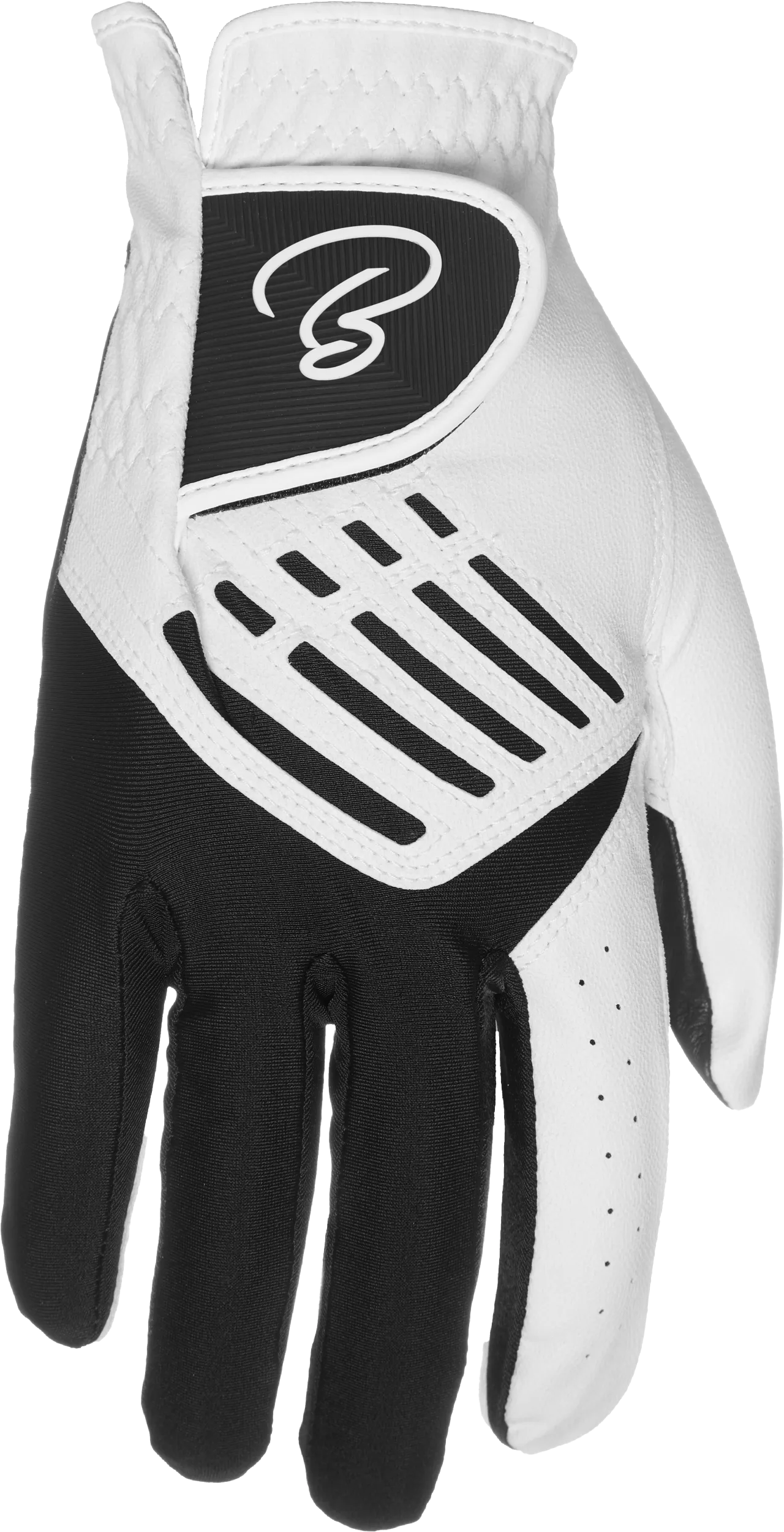 Baller V-Stretch Handschuh Linkshänder, weiß/schwarz