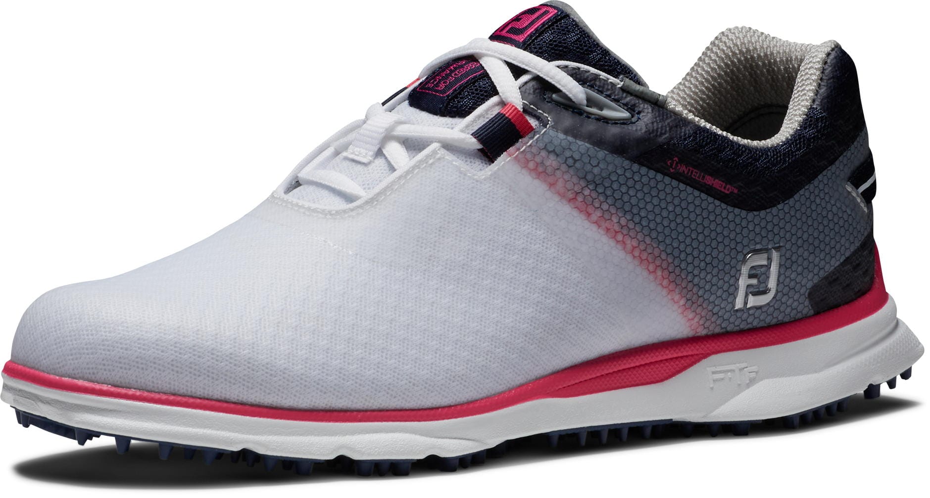 FootJoy Pro/SL Sport Golfschuh, M, white/navy/pink