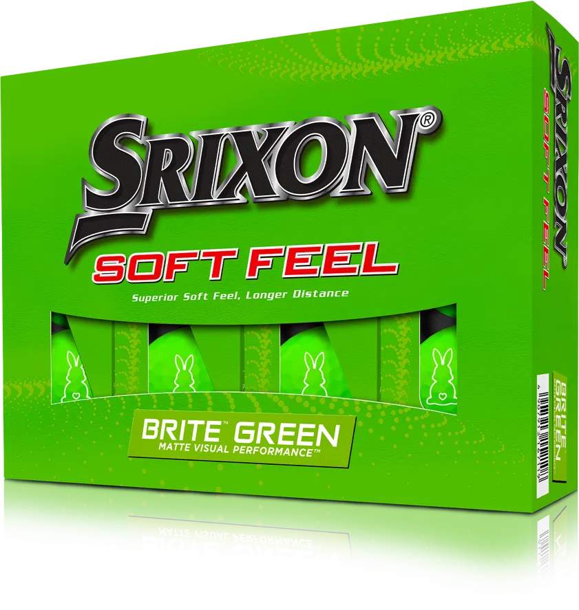 Srixon Soft Feel Limited Bunny Edition Golfbälle, grün