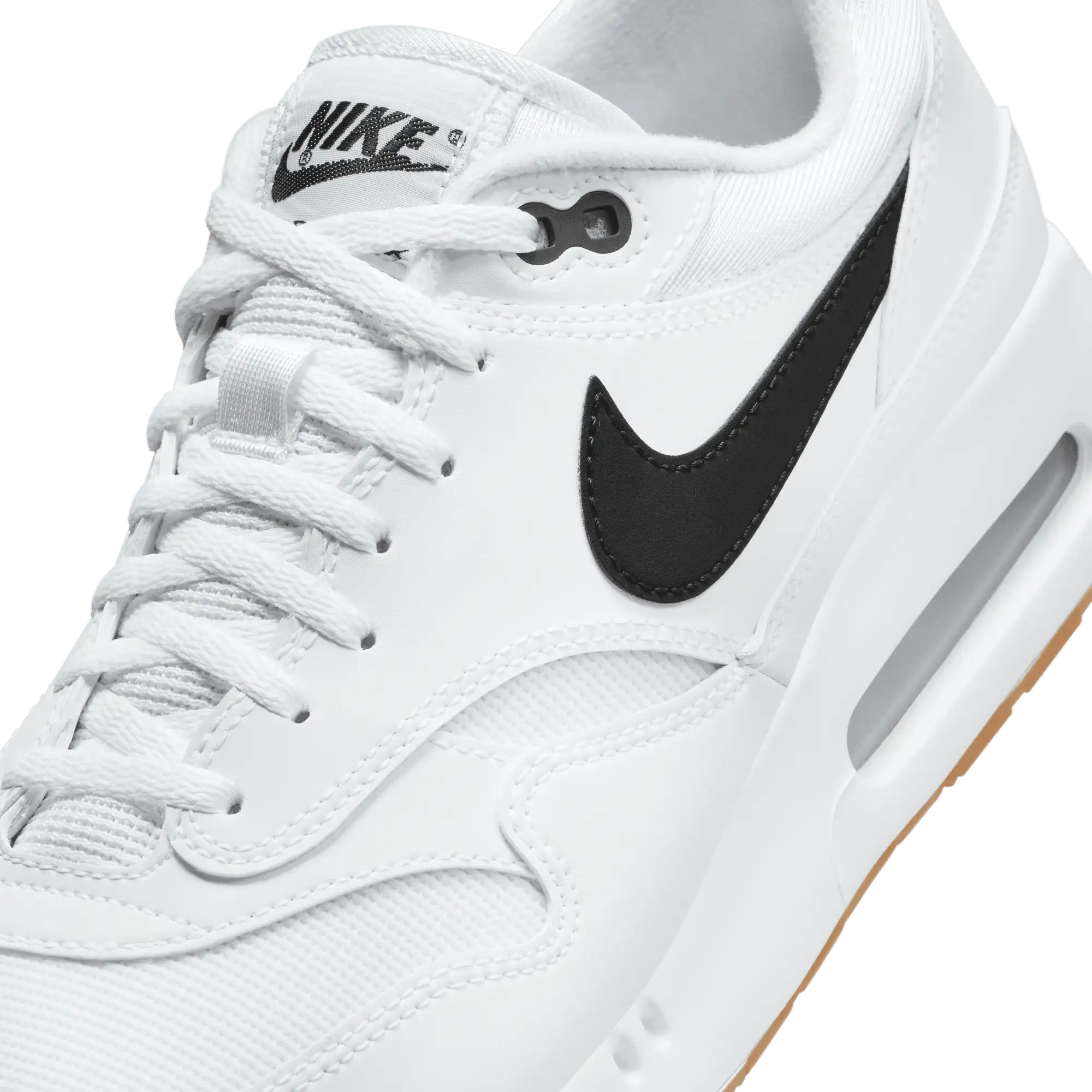 Nike Air Max 1 86 OG Golfschuh, weiß/schwarz