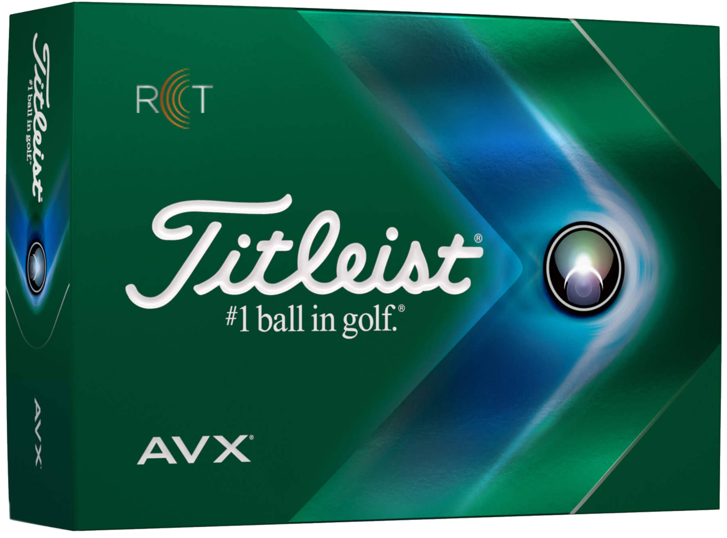 Titleist AVX RCT Golfbälle, white