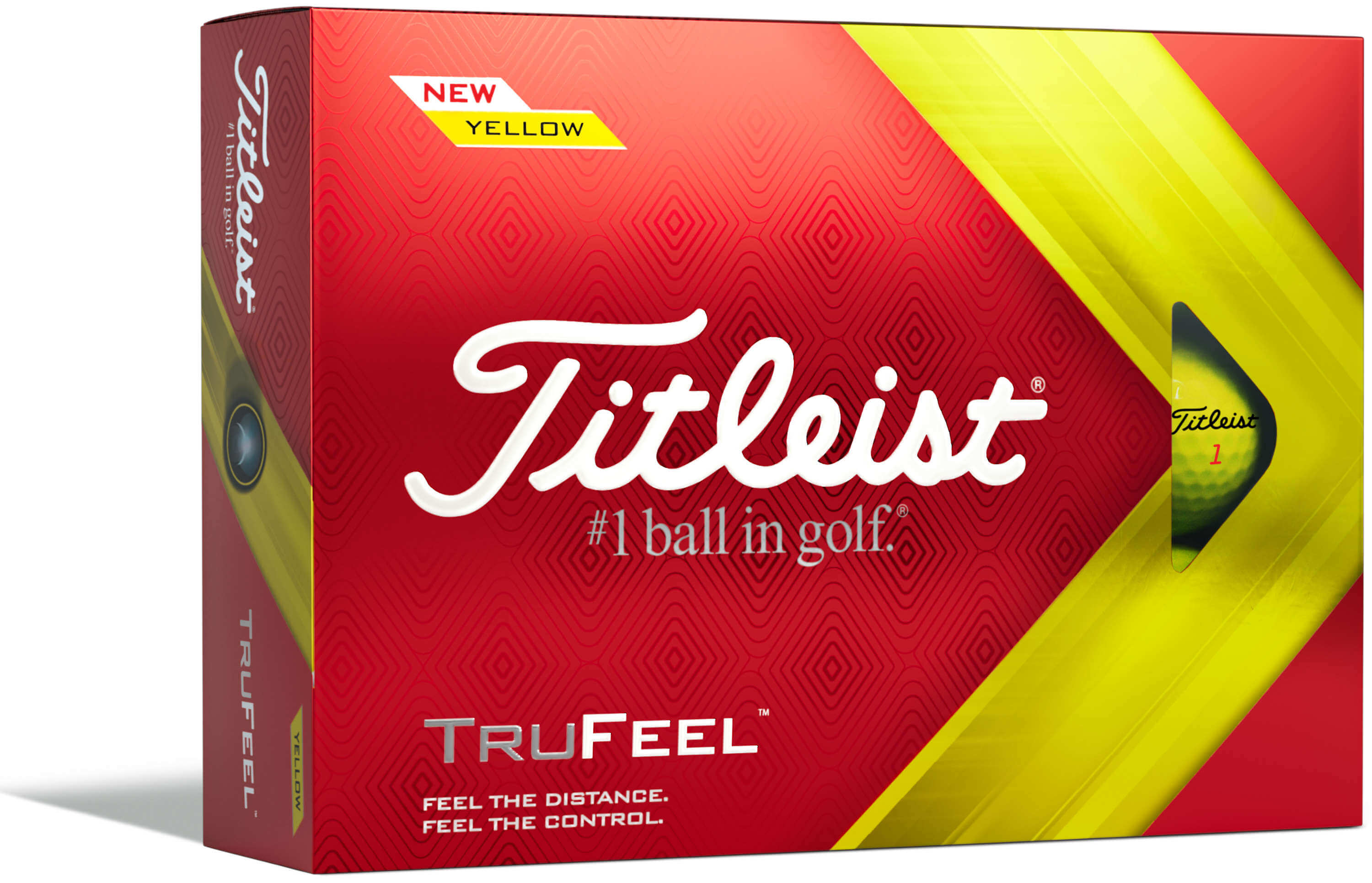 Titleist TruFeel Golfbälle, yellow