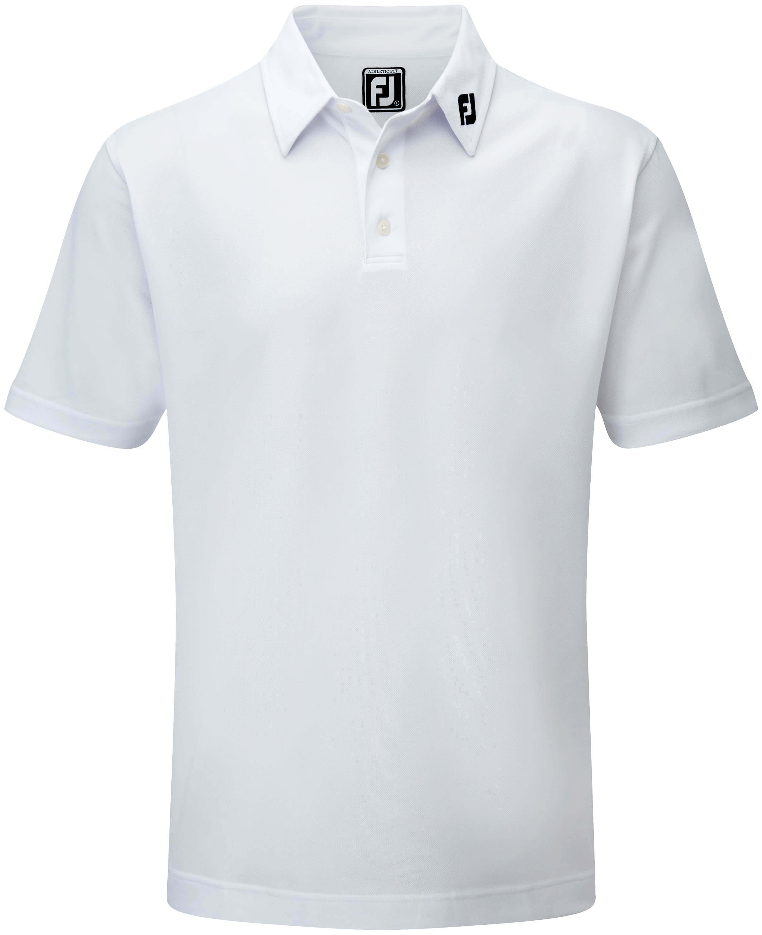 FootJoy Stretch Pique Solid Polo, white