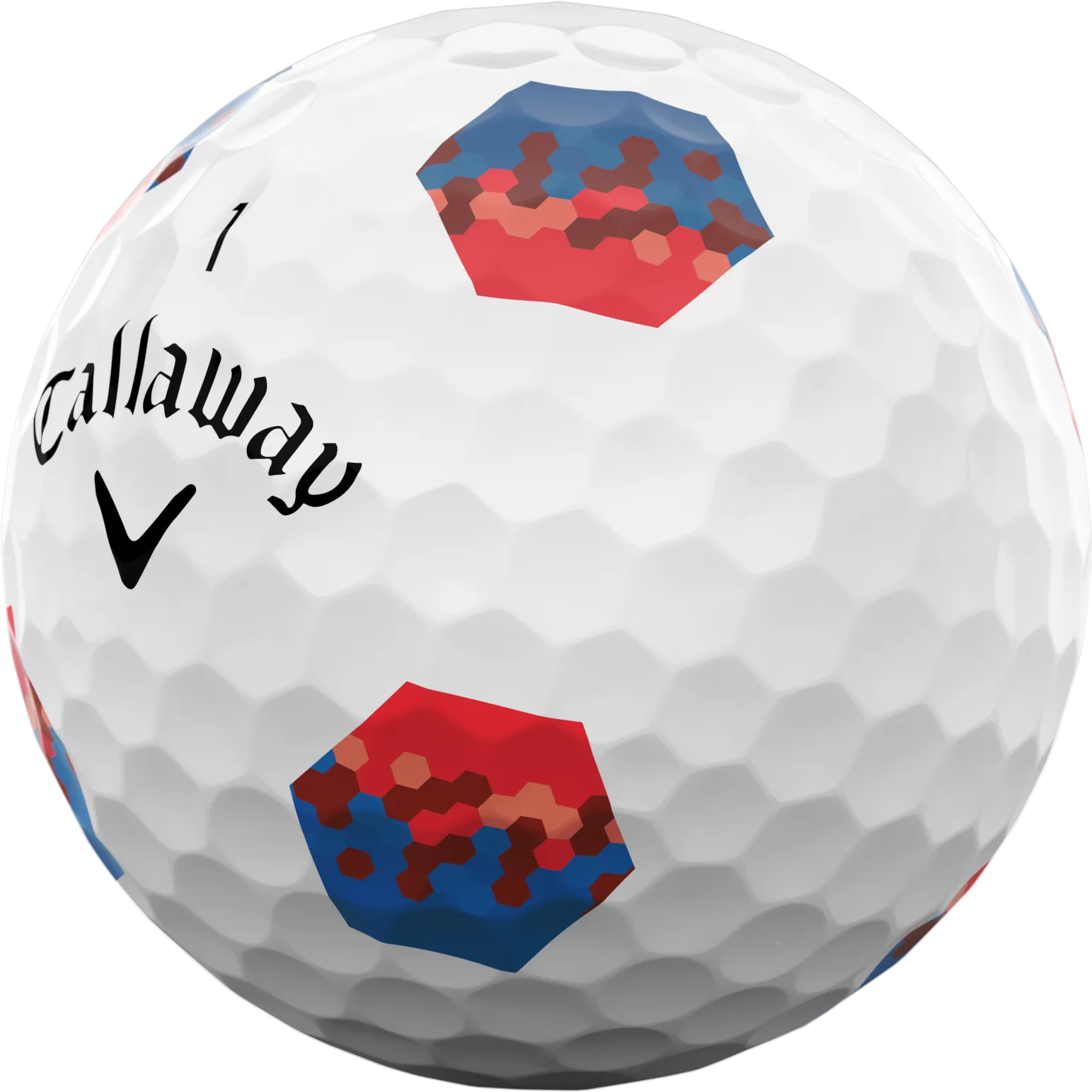 Callaway Chrome Tour TruTrack Golfbälle, weiß