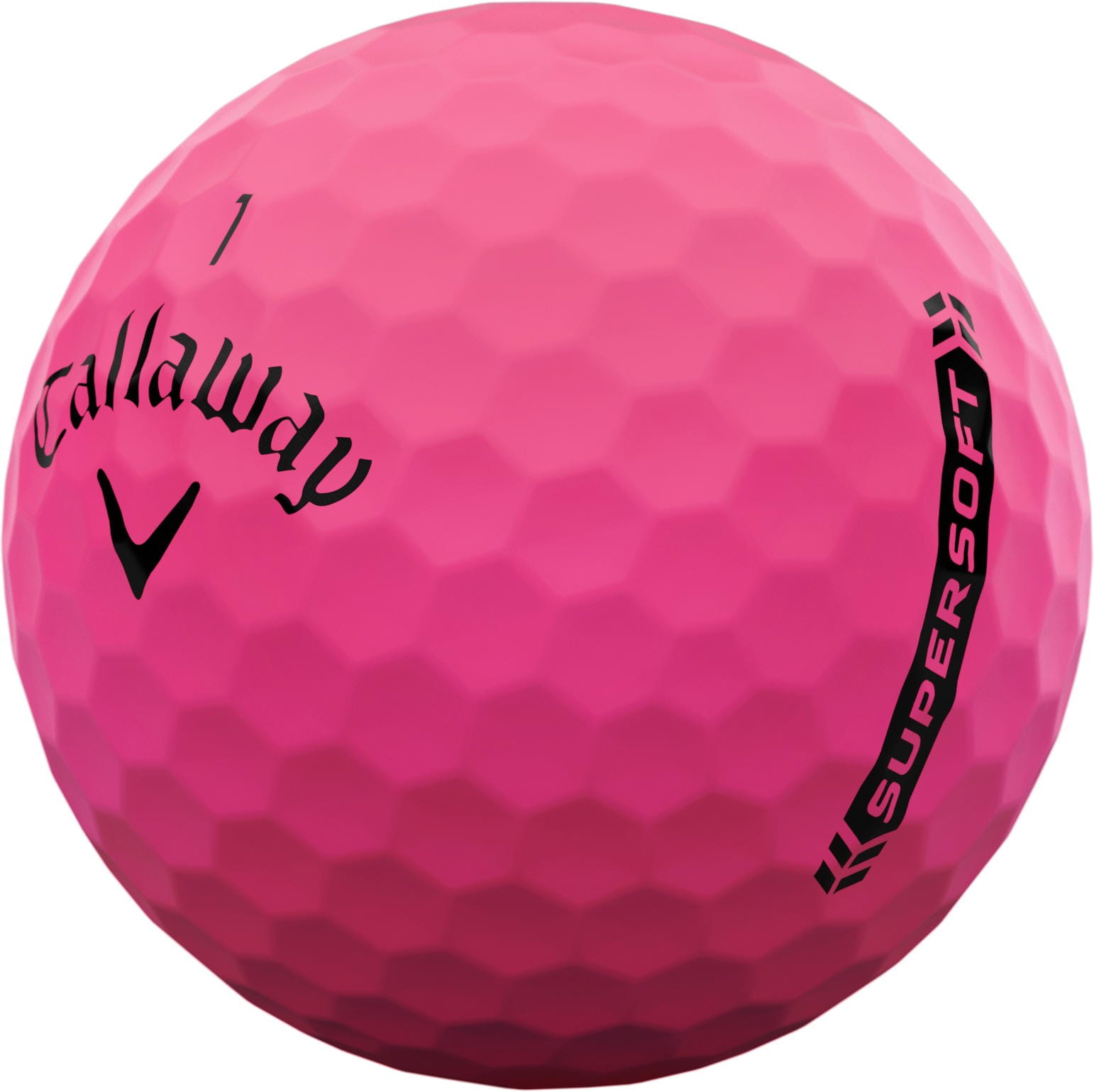 Callaway Supersoft Golfbälle, matte pink
