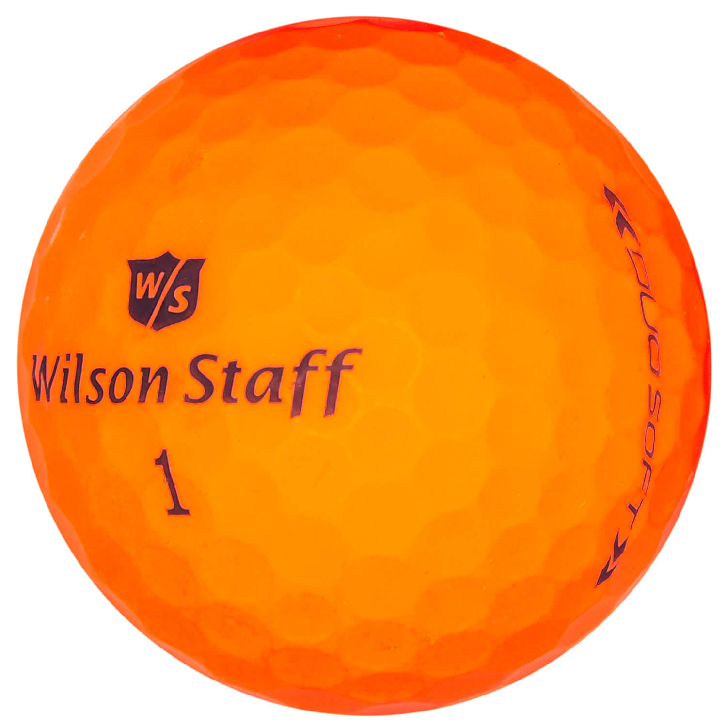 Wilson Staff DUO Soft Optix Golfbälle, orange