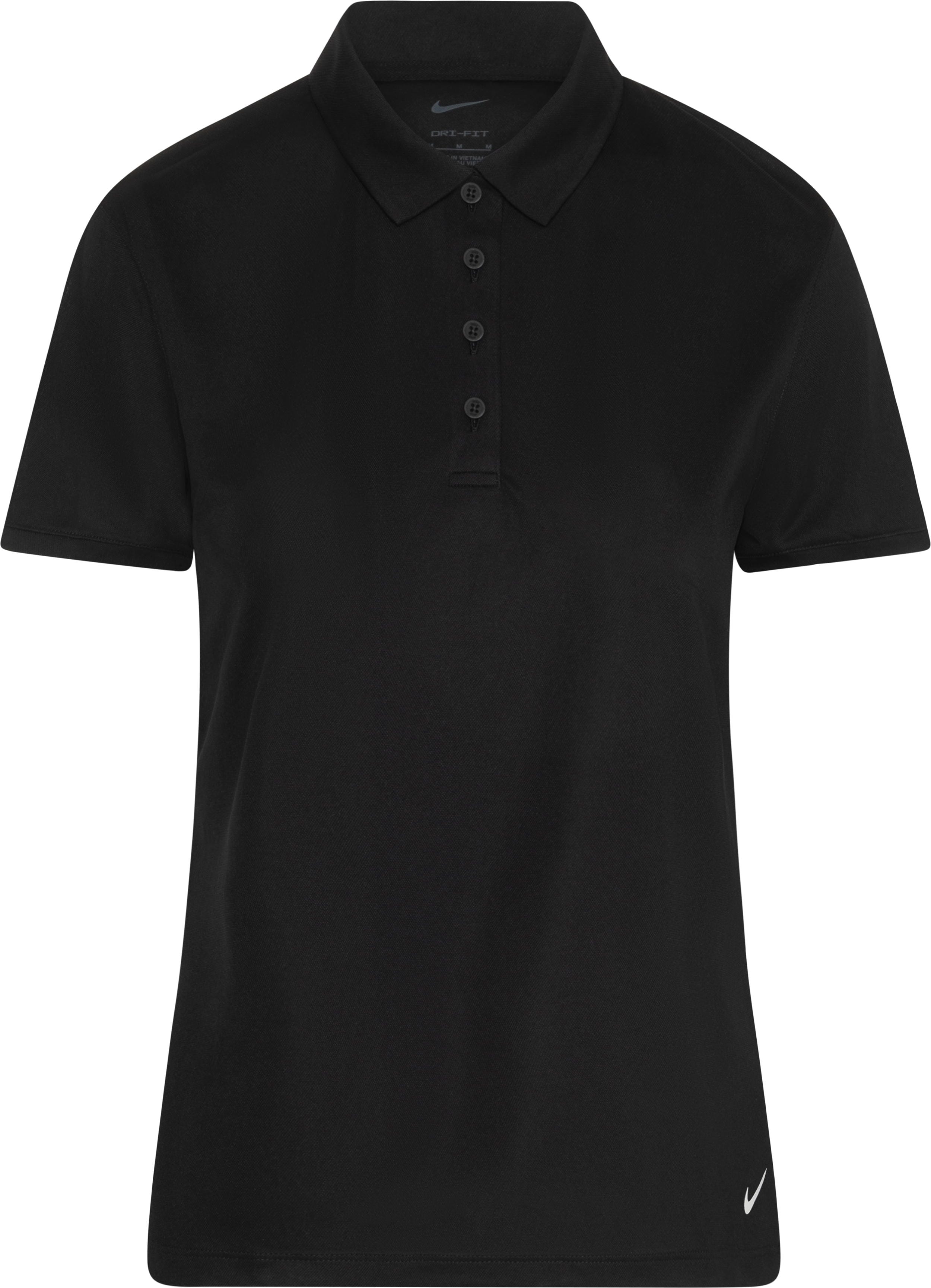 Nike Dri-Fit Victory SS Solid Polo, black/white