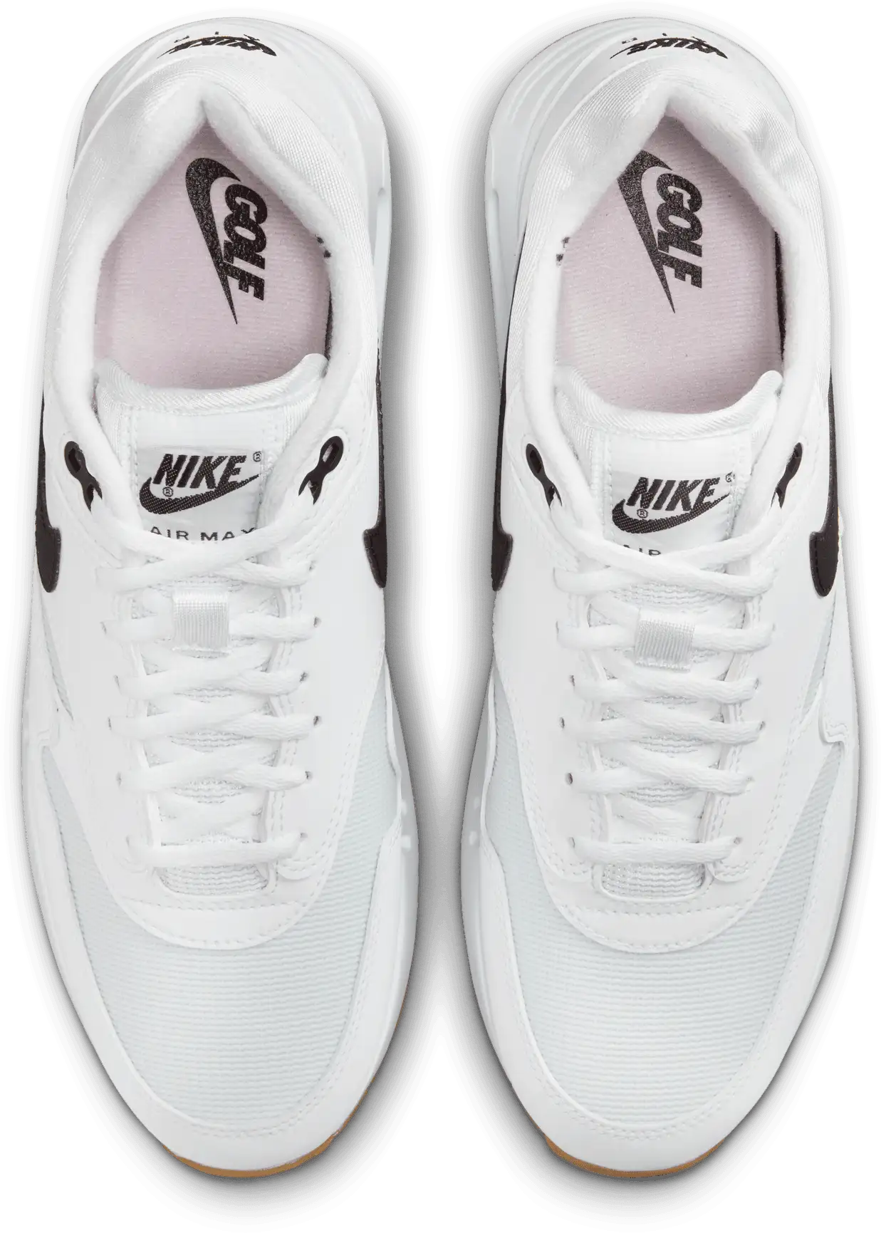 Nike Air Max 1 86 OG Golfschuh, weiß/schwarz