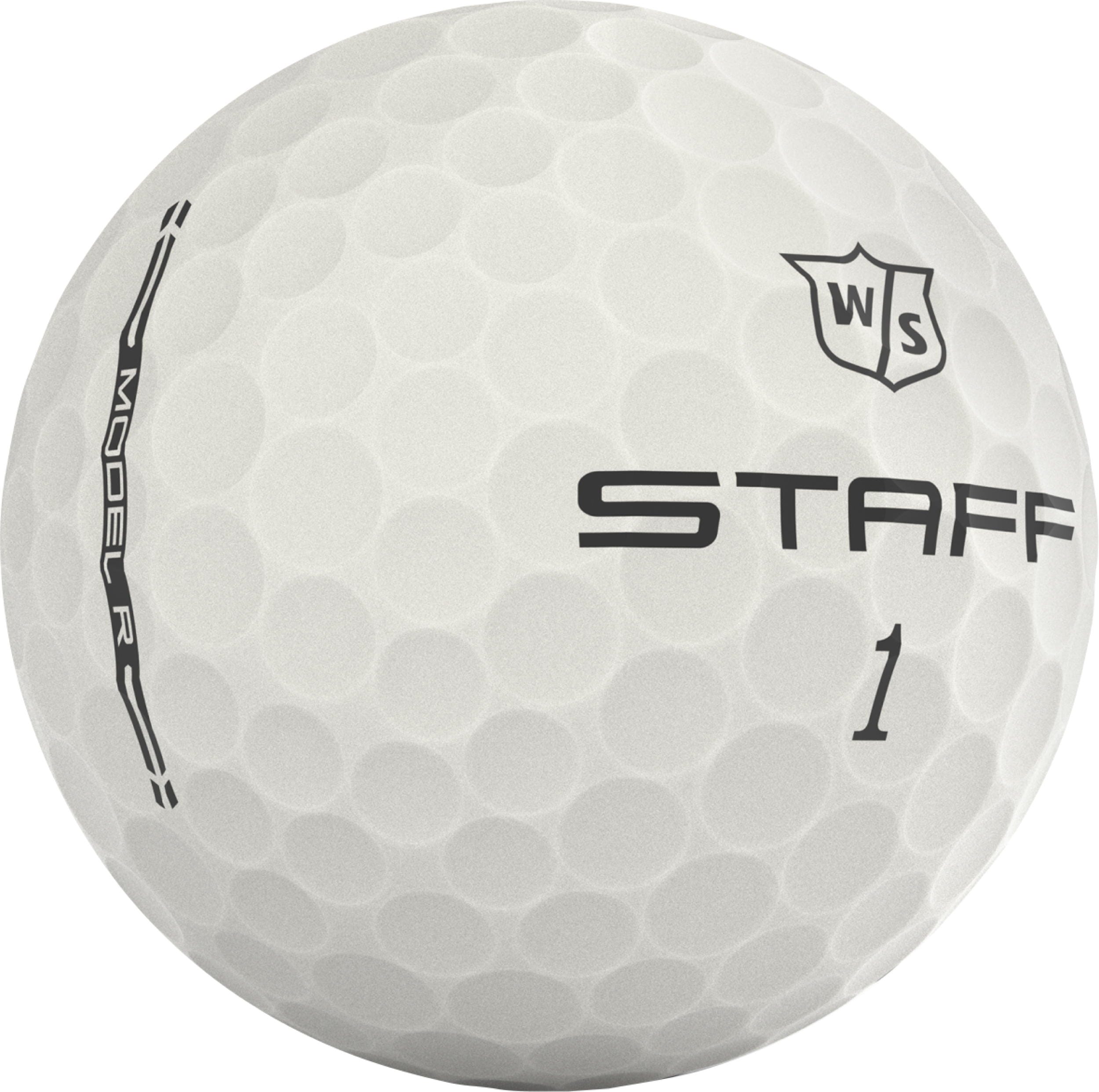 Wilson Staff Model R Golfbälle, white
