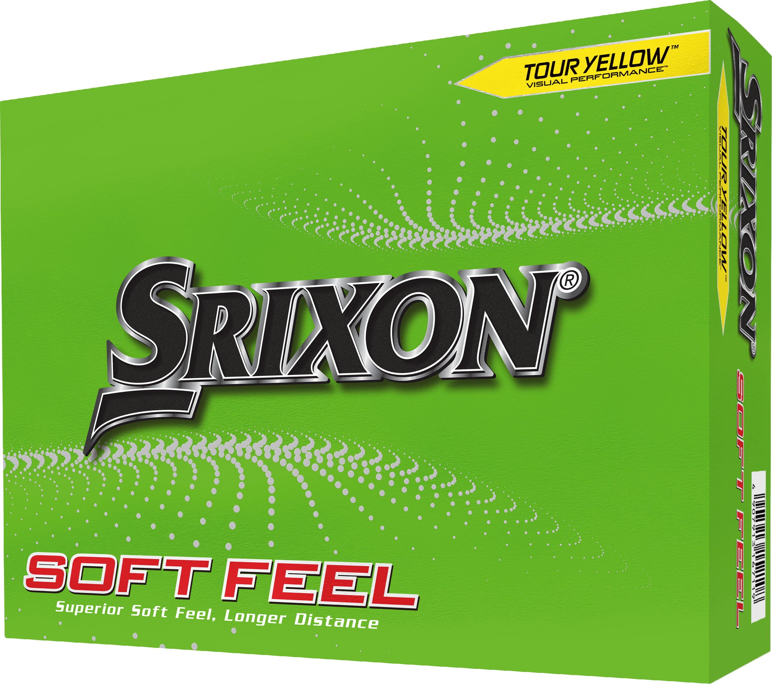 Srixon Soft Feel Golfbälle, yellow