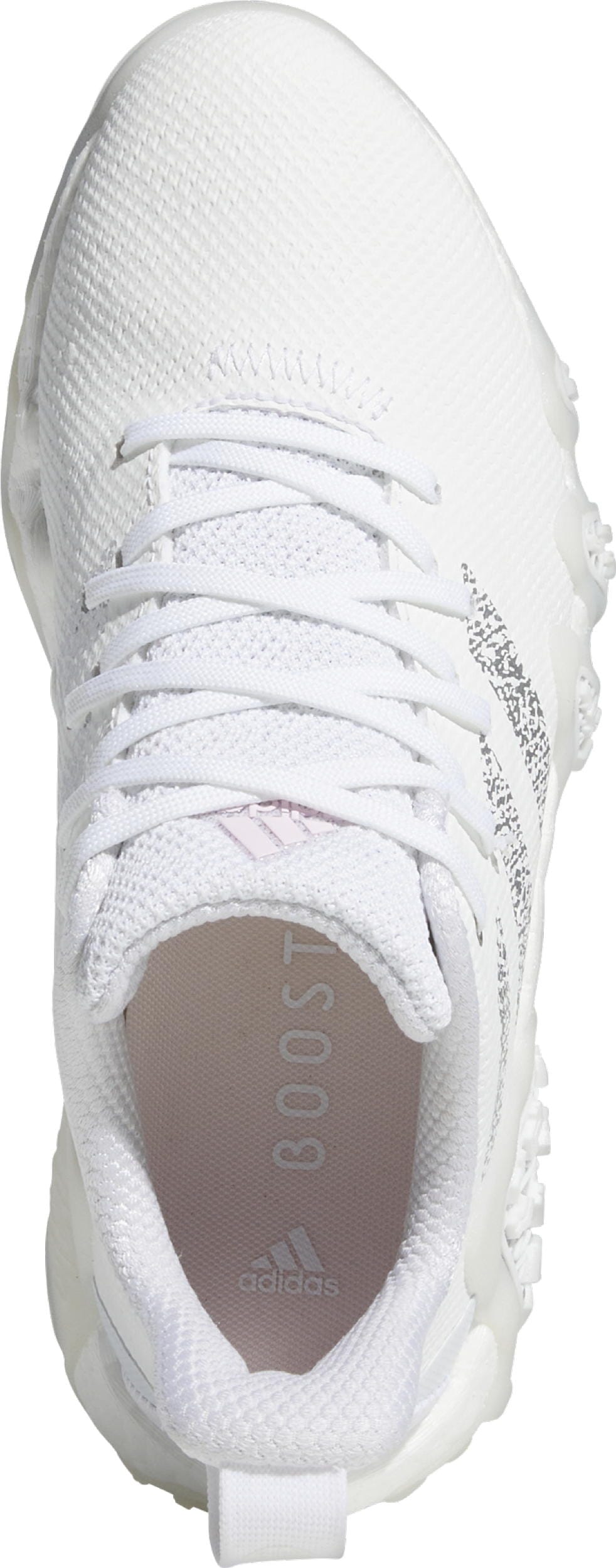 adidas CODECHAOS Golfschuh, white/metallic/pink