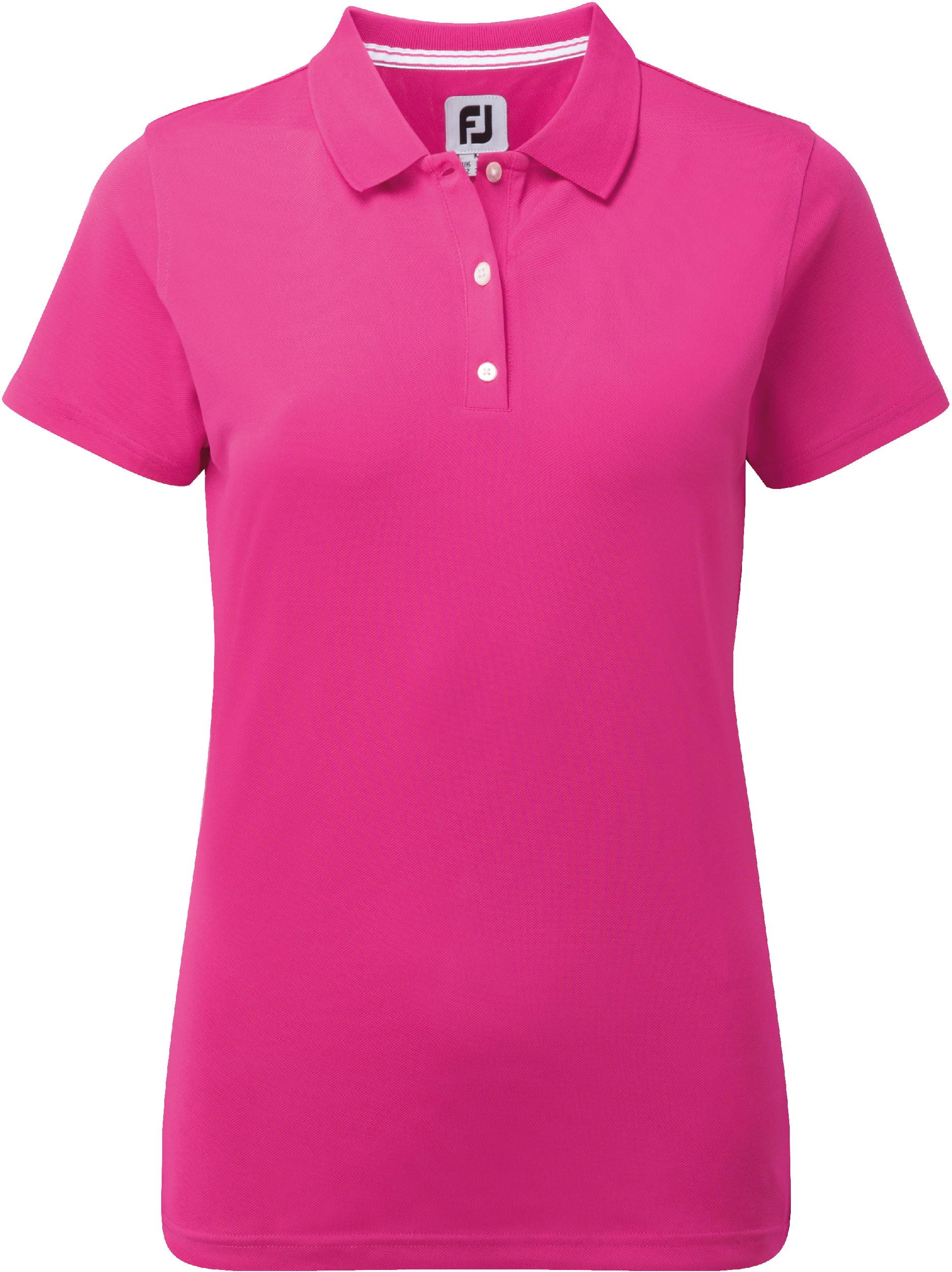 FootJoy Stretch Pique Solid Polo, hot pink