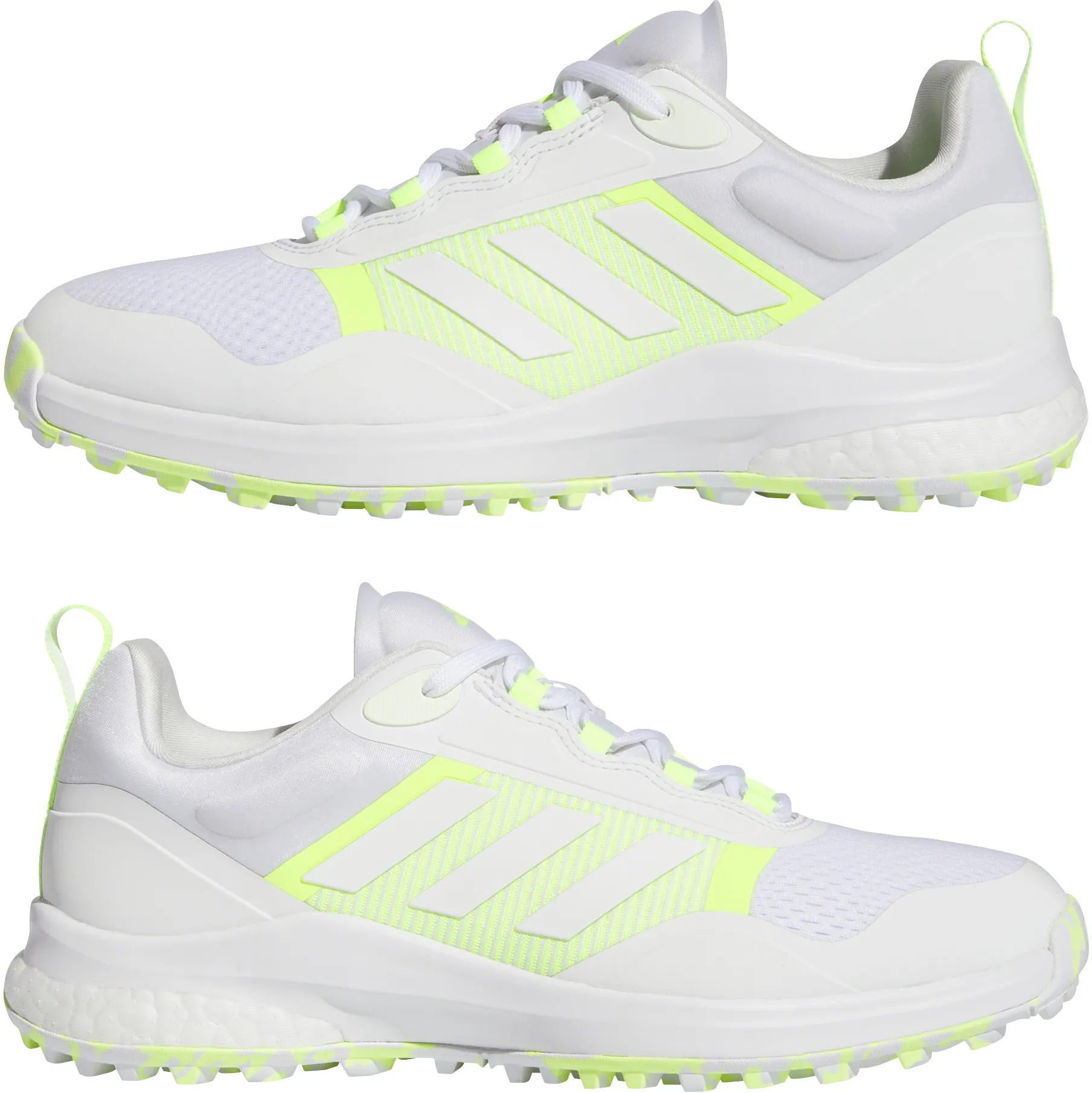adidas ZOYSIA Golfschuh, white/lemon