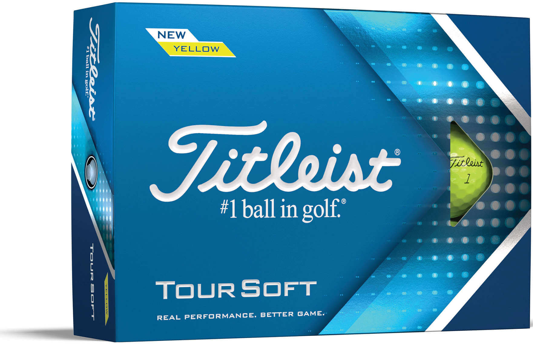 Titleist Tour Soft Golfbälle, yellow