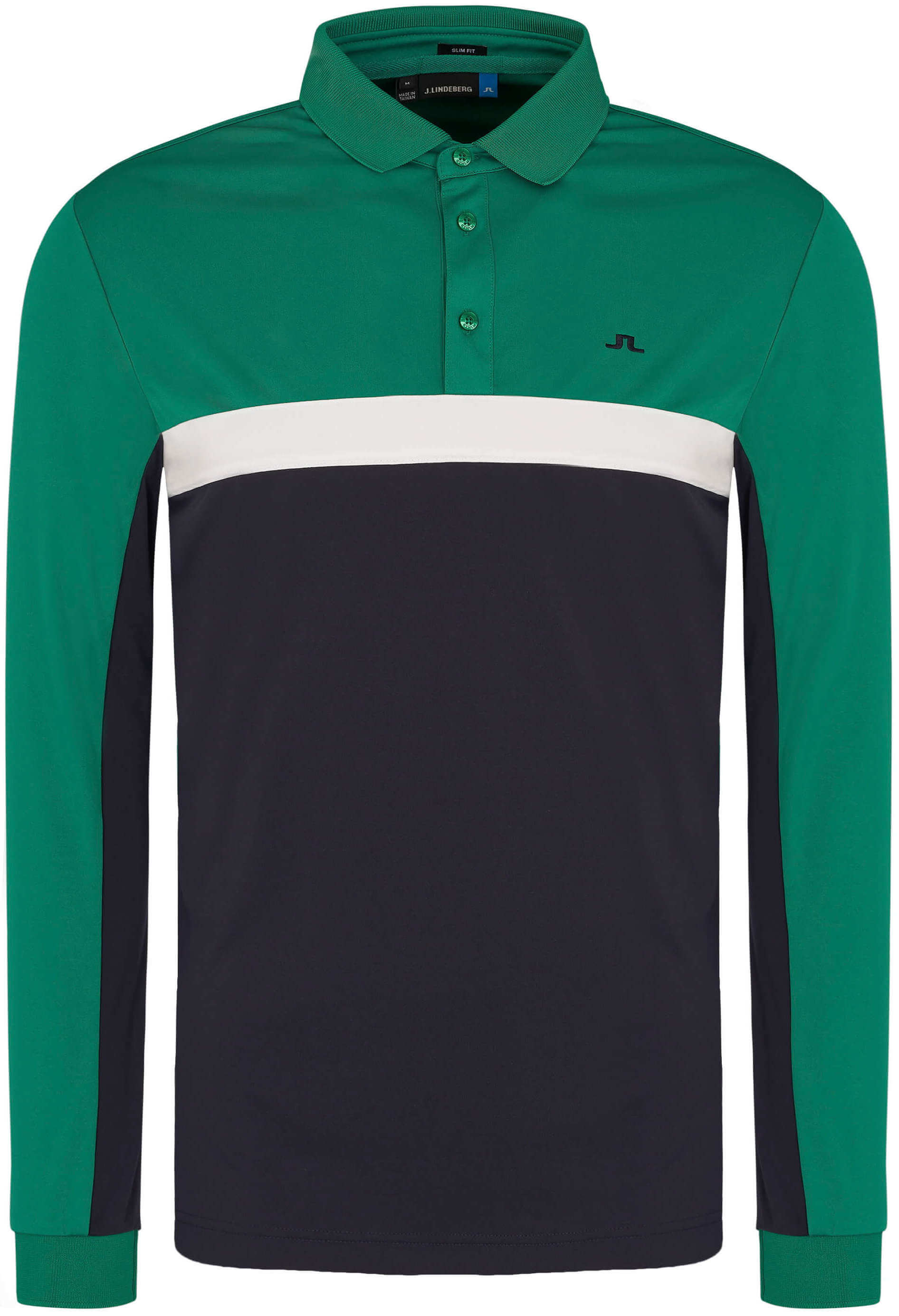 J.Lindeberg Ethan Slim TX Jersey Polo, green
