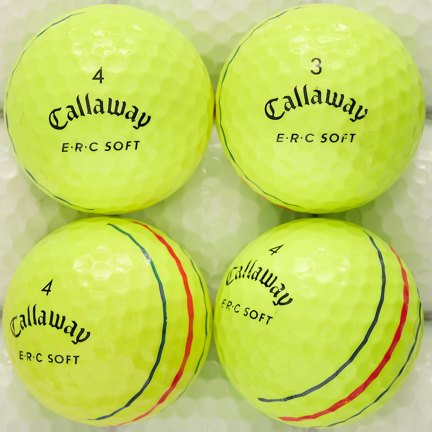 25 Callaway E.R.C Soft Lakeballs, yellow