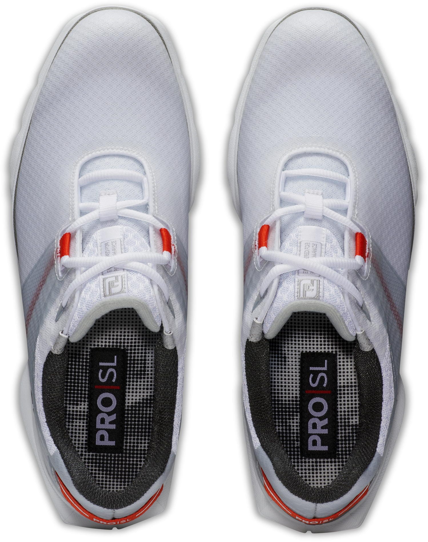 FootJoy Pro/SL Sport Golfschuh, M, white/grey/orange