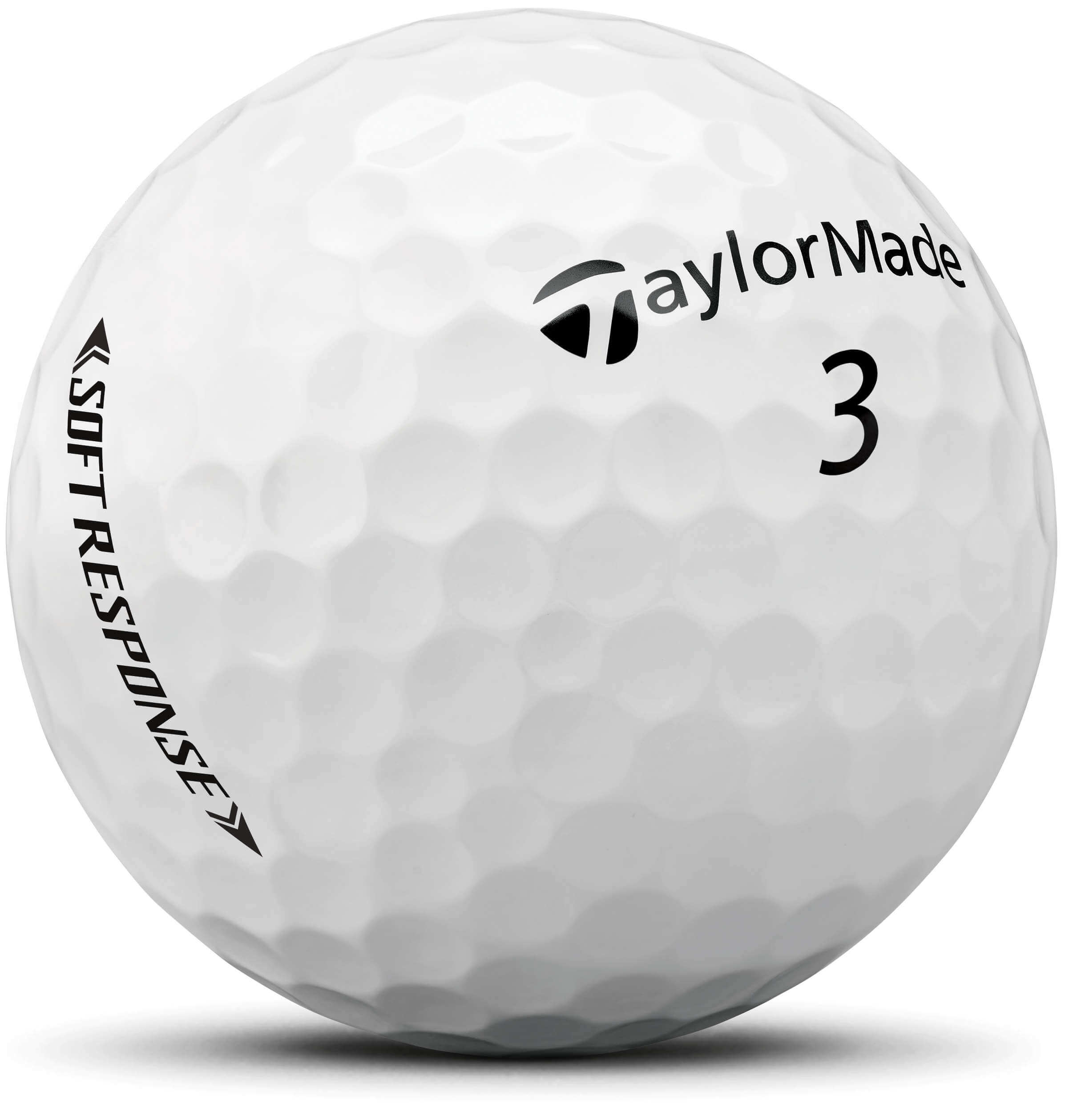 TaylorMade Soft Response Golfbälle, white