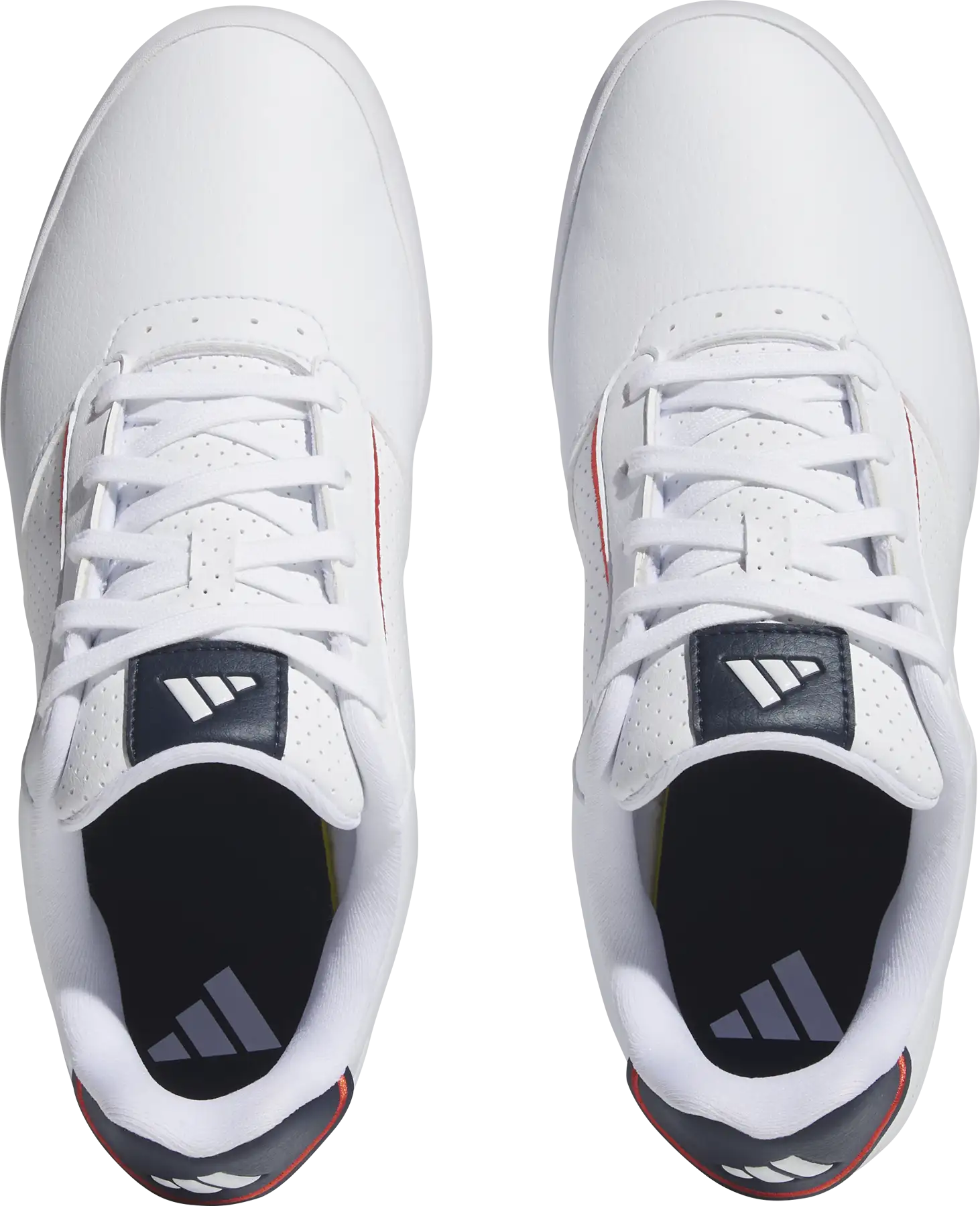 adidas Retrocross Golfschuh, weiß/dunkelblau