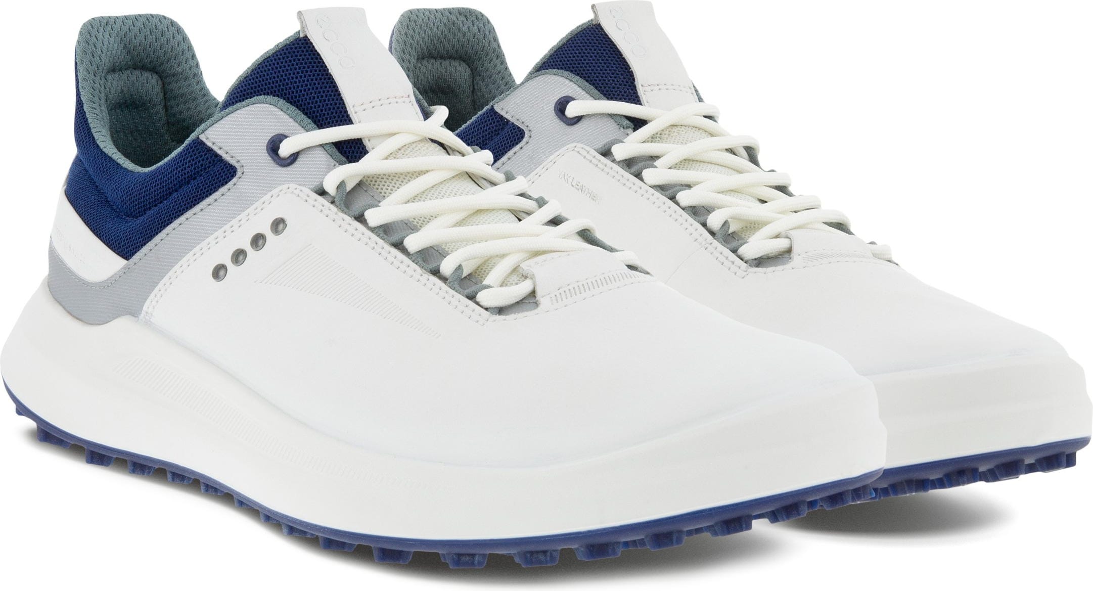 ECCO Golf Core Golfschuh, white/silver/blue