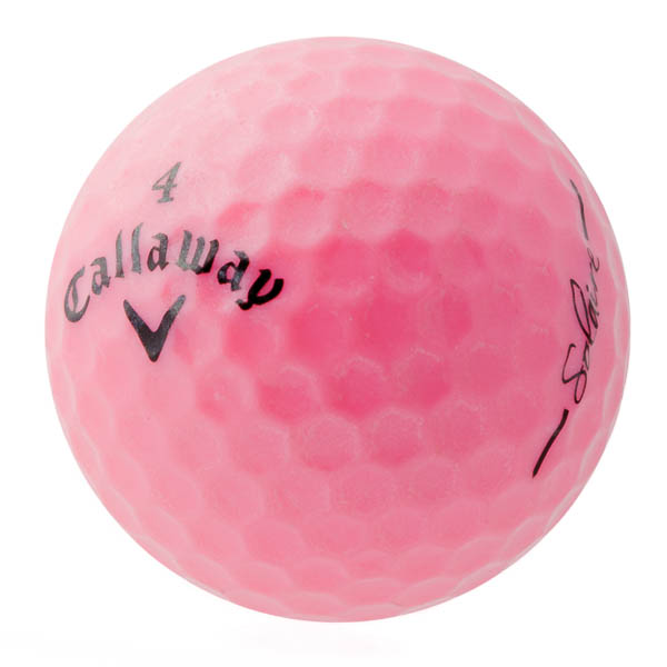 25 Callaway Solaire (Lady) Lakeballs, pink